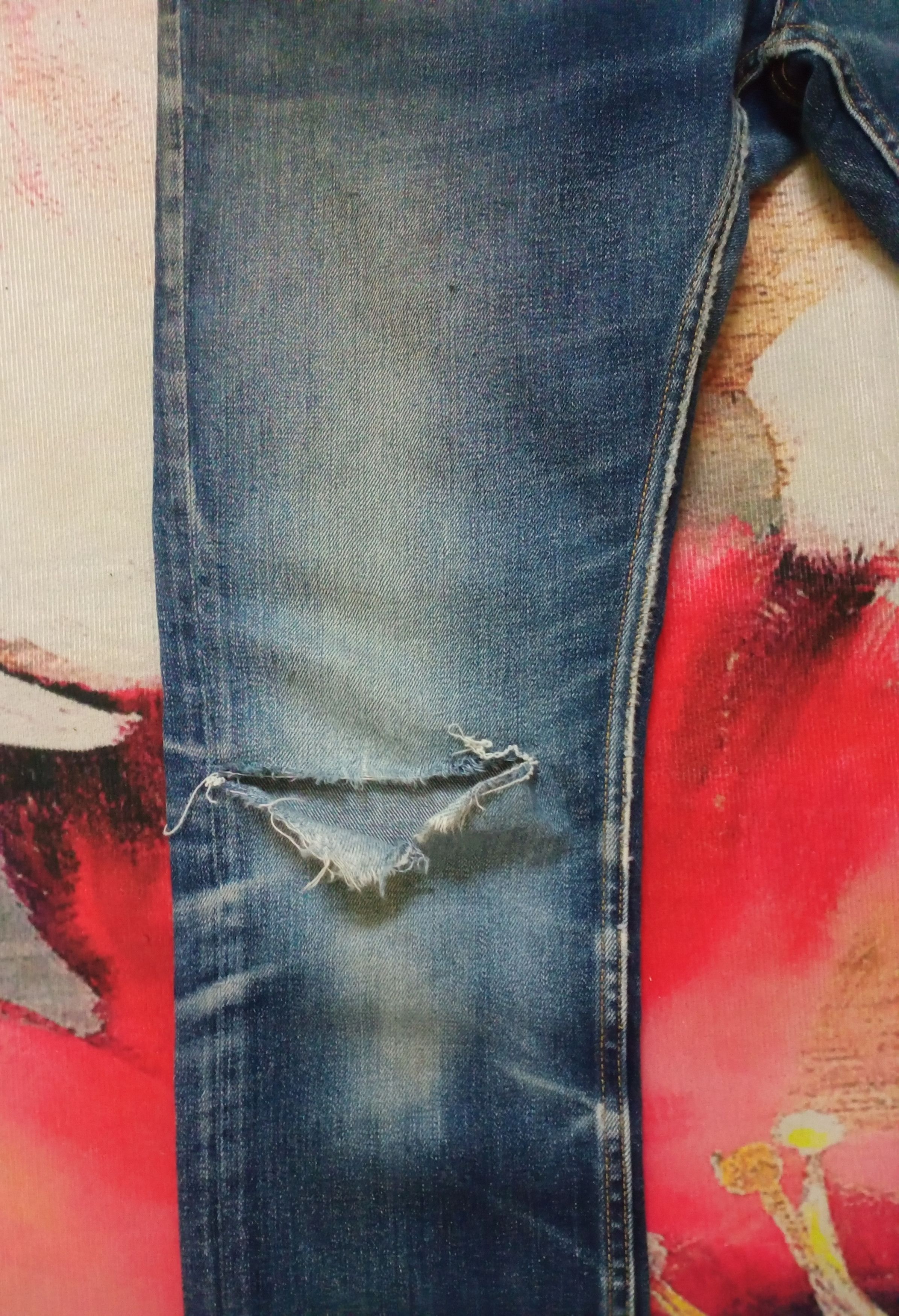Vivienne Westwood Rare Vivienne Westwood Man Distressed Skinny Jeans Size US 34 / EU 50 - 8 Thumbnail