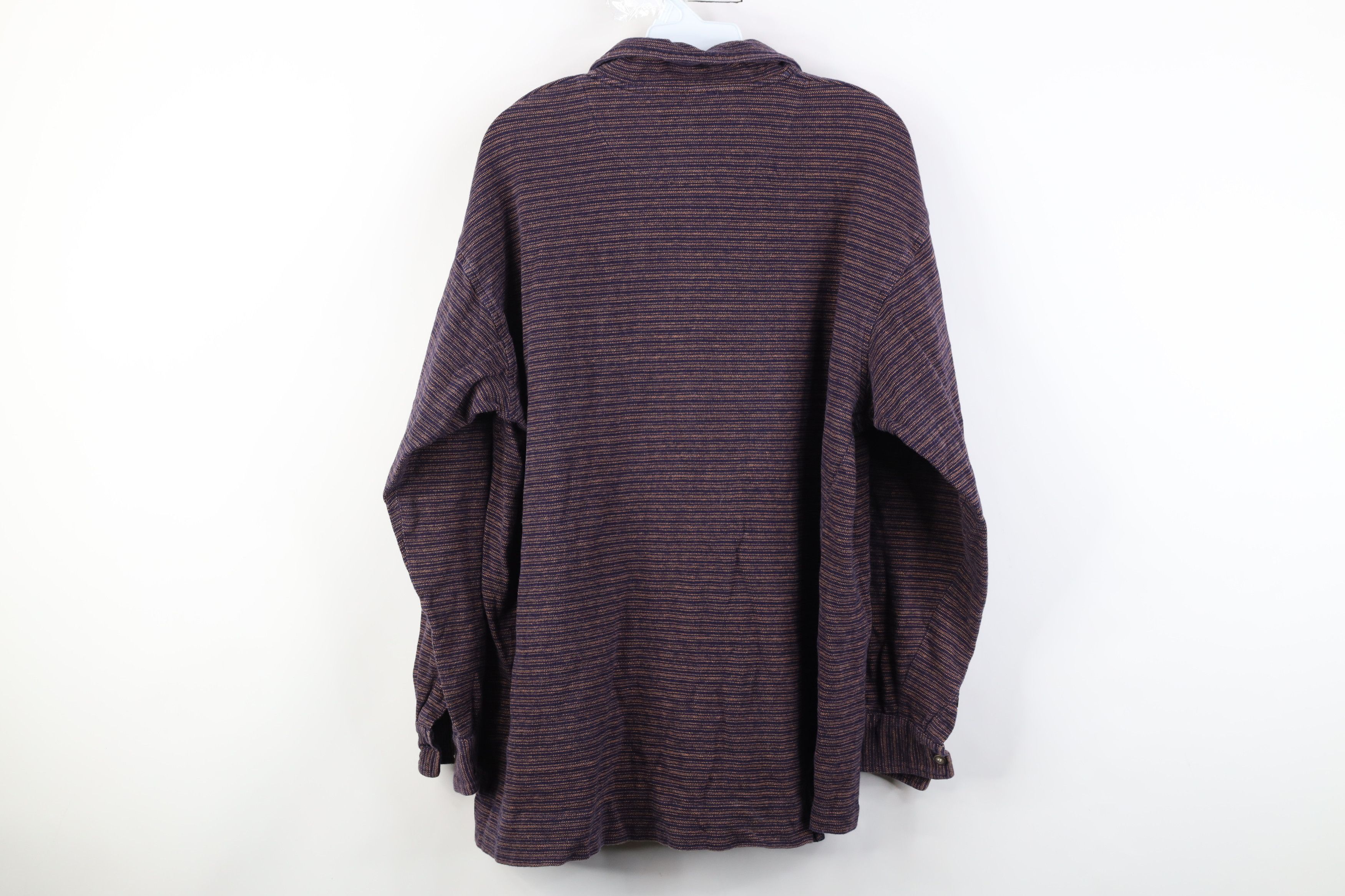 Guess Vintage 90s Guess Striped Long Sleeve Rugby Polo Shirt Size US XL / EU 56 / 4 - 11 Thumbnail