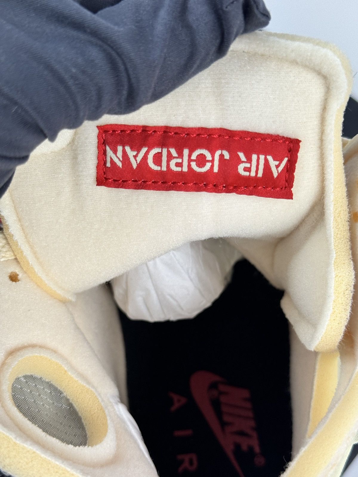 Nike × Off-White JORDAN 5 RETRO X OFF-WHITE SAIL SNEAKERS Size US 9.5 / EU 42-43 - 10 Thumbnail