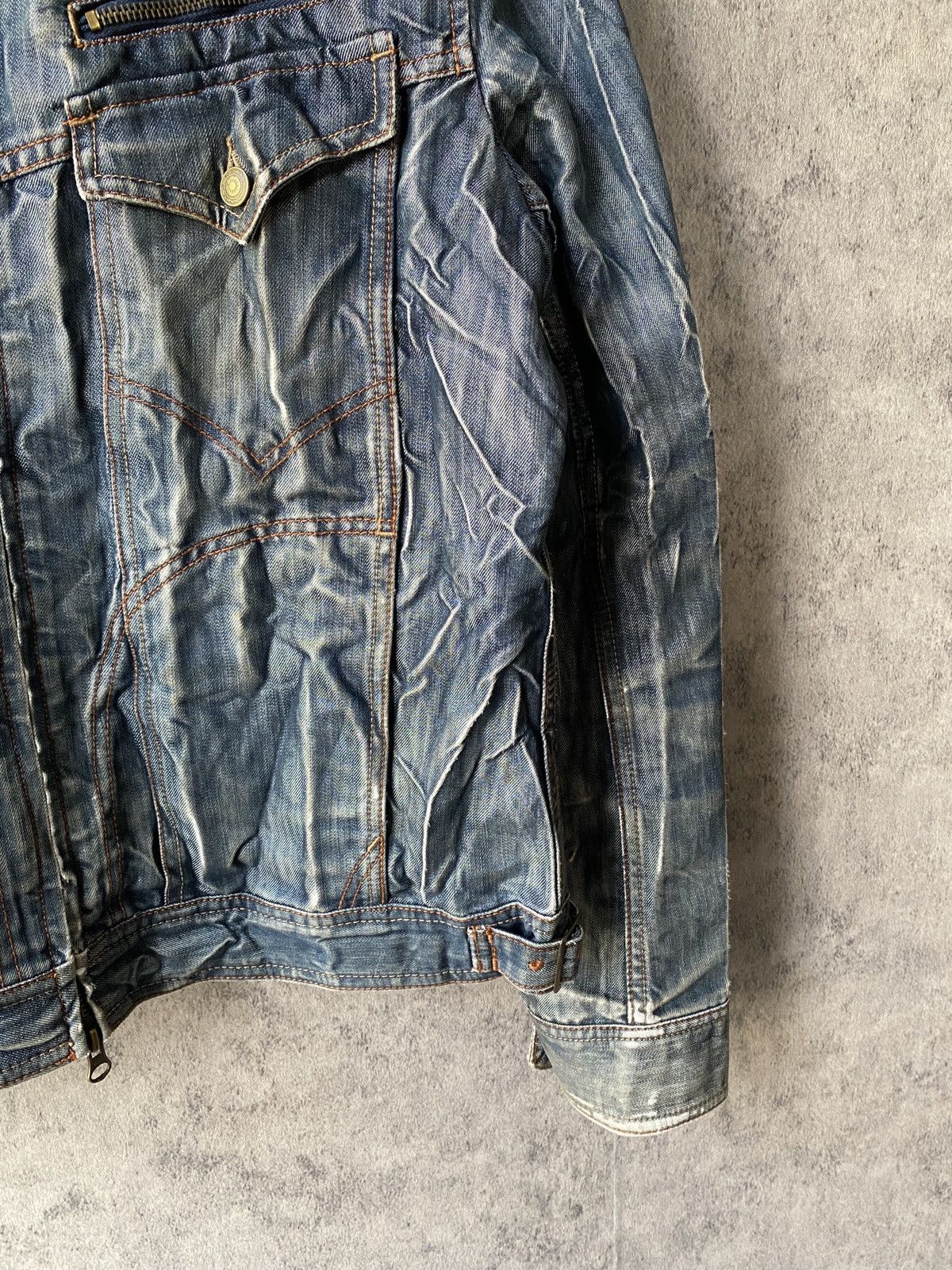 semanticdesign Semantic Design Distressed Denim Jacket Size US L / EU 52-54 / 3 - 6 Thumbnail