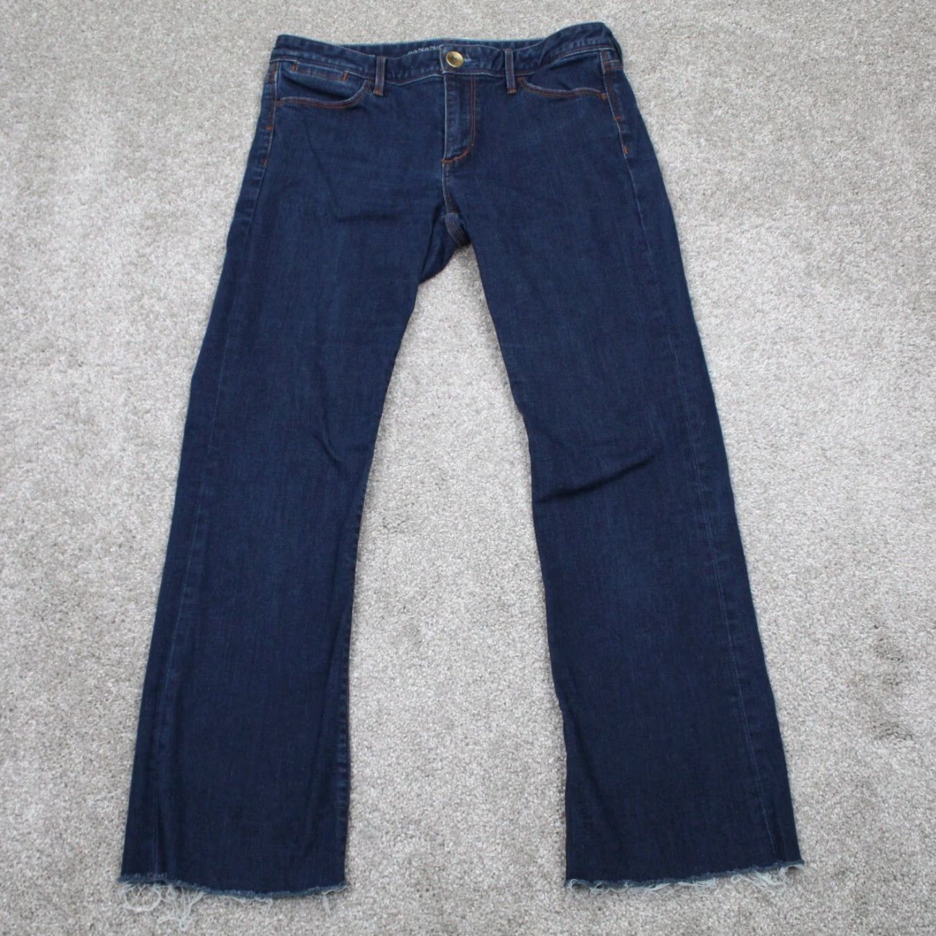 Banana Republic Banana Republic Jeans Womens 28 Blue Boot Cut Denim Bootcut Inseam 27 in Stretch 5-Pocket Design Regular Size 28" / US 6 / IT 42 - 2 Thumbnail