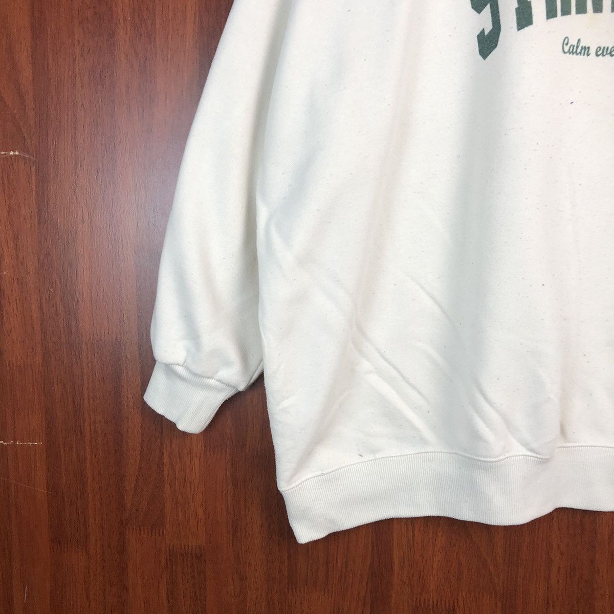 Japanese Brand × Vintage Lowry By Coners japan vintage Cream Sweatshirt #7538 Size US XL / EU 56 / 4 - 4 Thumbnail