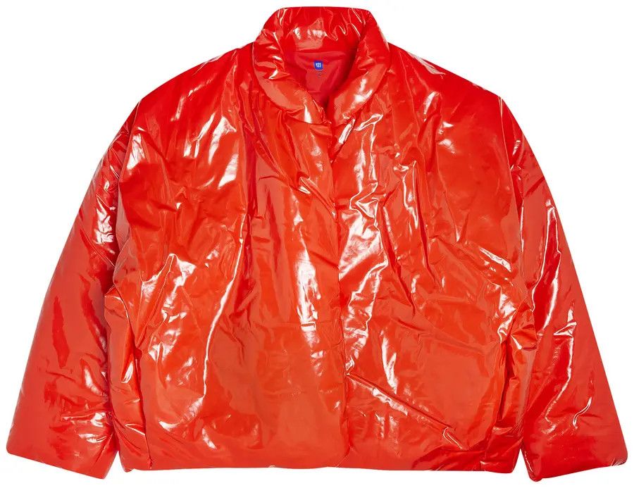 Balenciaga × Gap × Yeezy Red Round Jacket | XL | YGEBB Size US XL / EU 56 / 4 - 1 Thumbnail