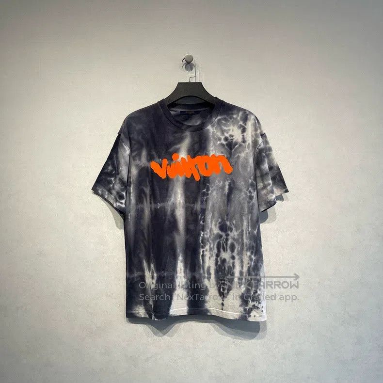 Louis Vuitton Louis Vuitton Tie-dyed logo printed short sleeves Size US L / EU 52-54 / 3 - 1 Thumbnail