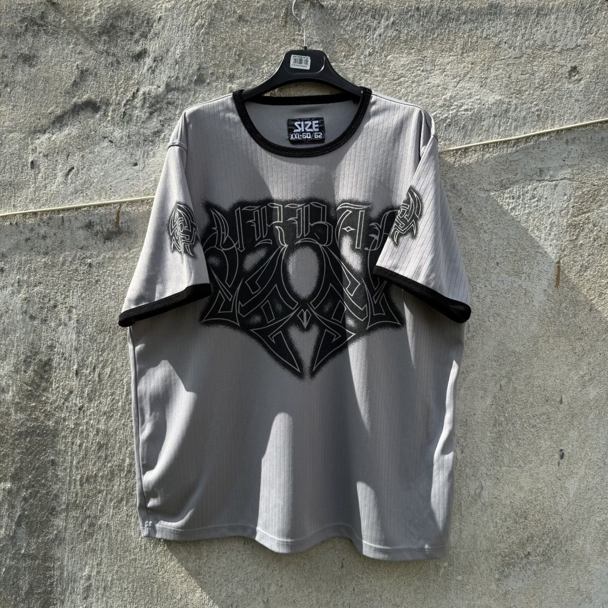 Tribal Streetwear Affliction Type Tribal Grey Tee Rave Graffiti Punk Grunge Size US XXL / EU 58 / 5 - 1 Thumbnail
