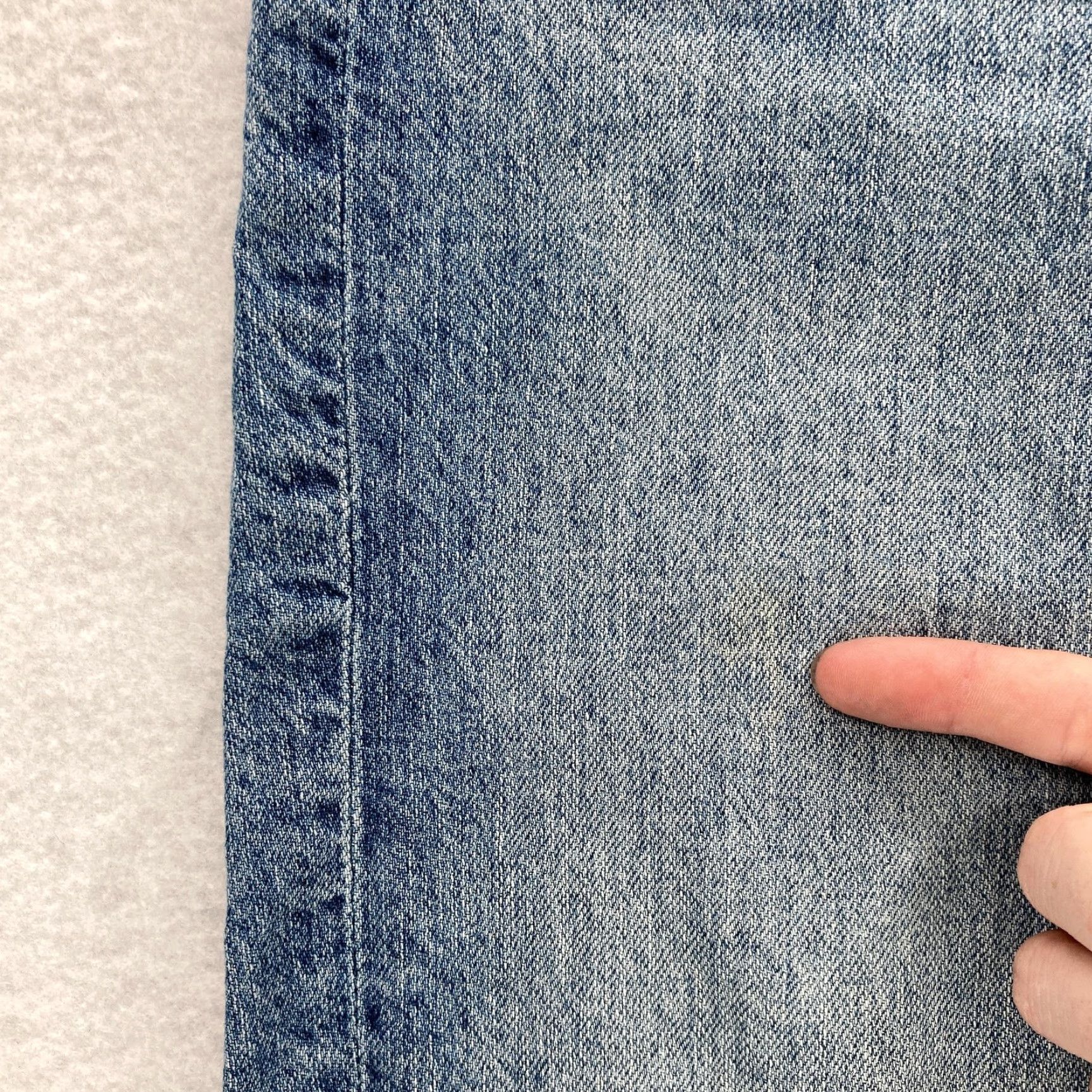 Reformation VINTAGE Reformation Jeans Womens 28 Blue Liza Ultra High Rise Straight Organic Denim Size 28" / US 6 / IT 42 - 4 Thumbnail