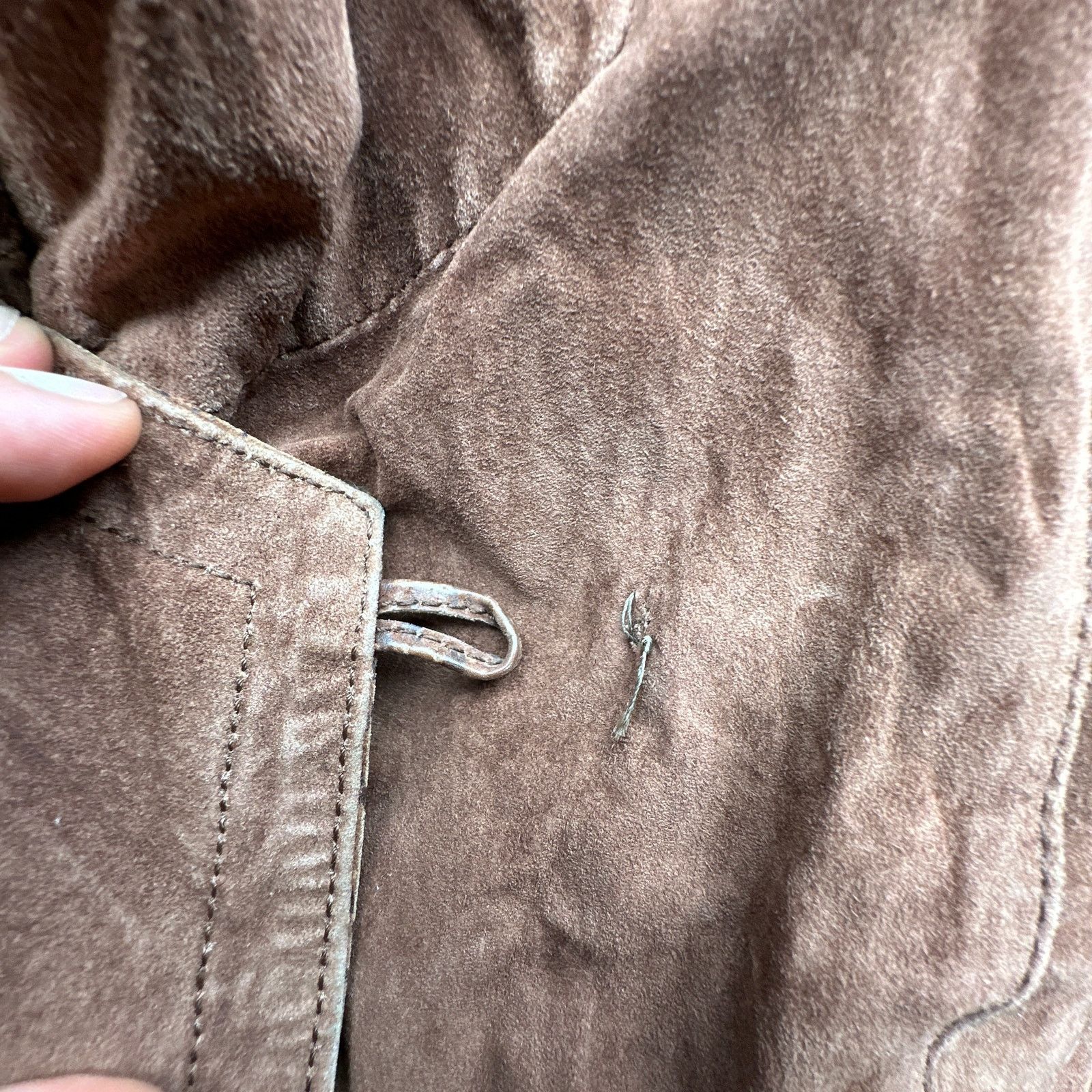 Other Vintage Byrnes Baker Thinsulate Lined Suede Leather Jacket M Size M / US 6-8 / IT 42-44 - 9 Thumbnail