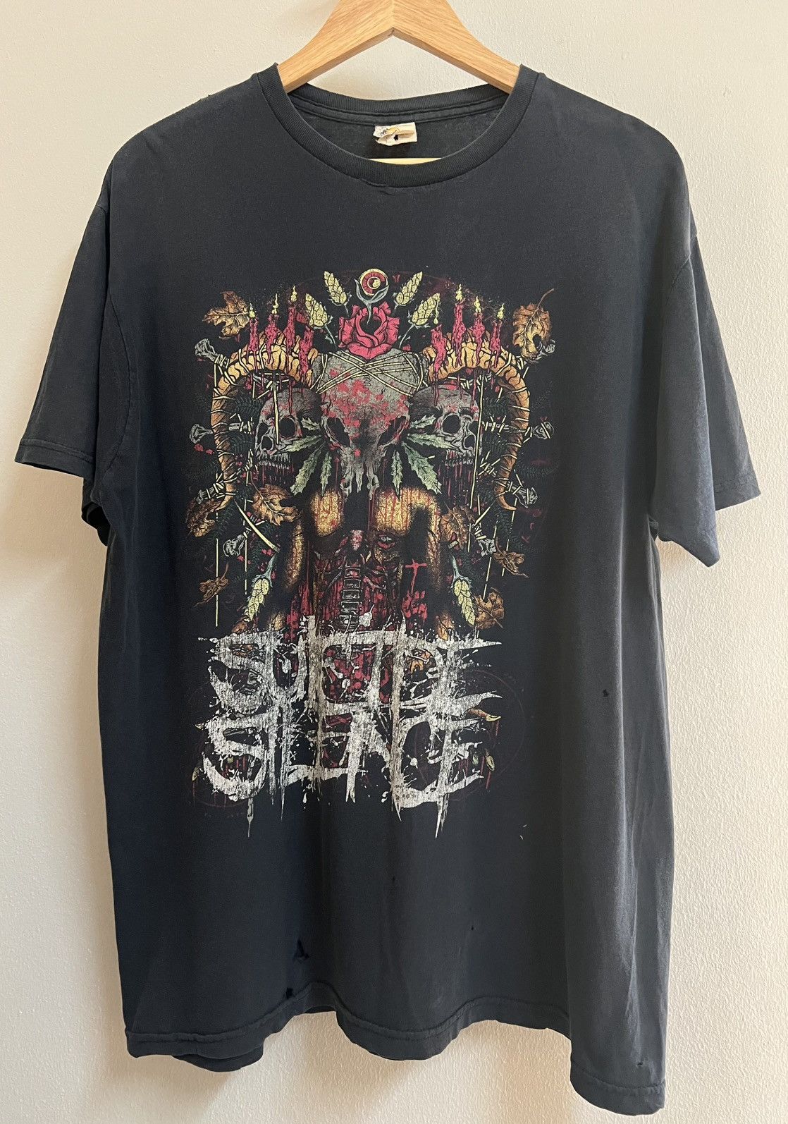 Band Tees Vintage Suicide Silence Band Tee Distressed XL Size US XL / EU 56 / 4 - 1 Thumbnail