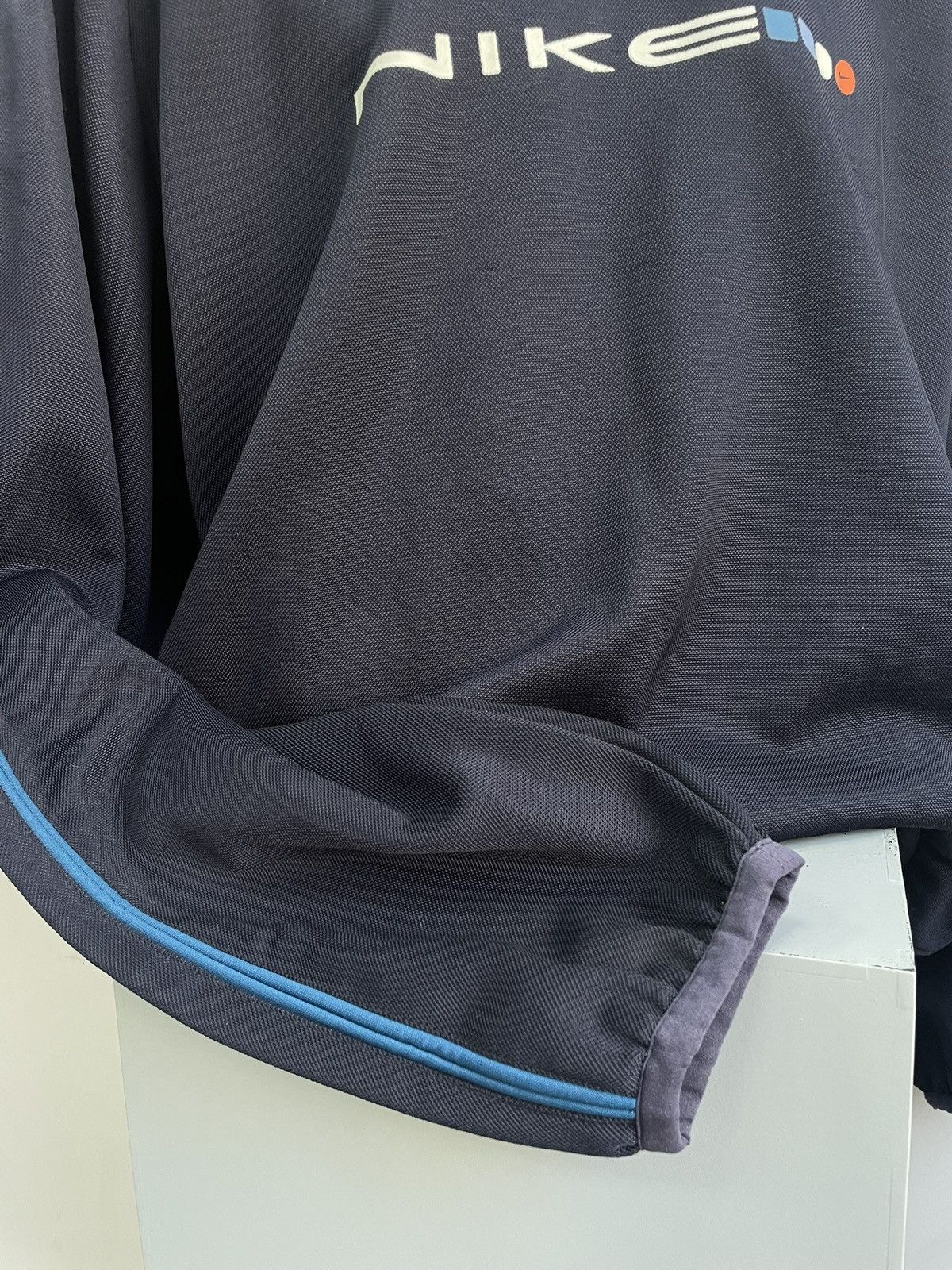 Nike Boxy retro y2k big logo Nike swoosh hoodie hype Size US XL / EU 56 / 4 - 5 Thumbnail