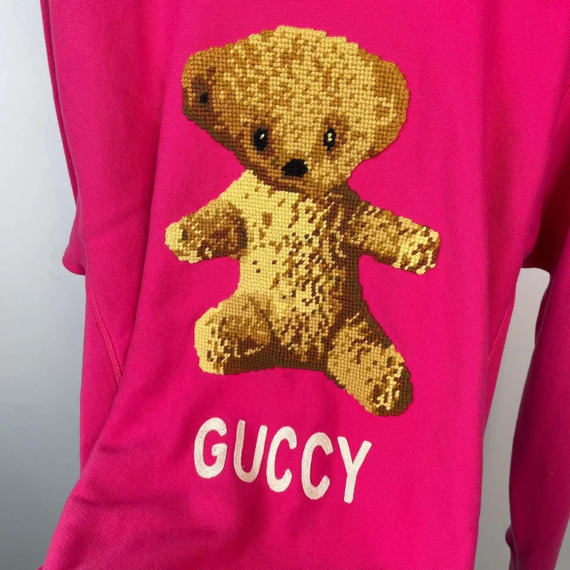 Gucci Gucci long-sleeve pink top XXL 260321ZZYZL03 Size XXL / US 16-18 / IT 52-54 - 7 Thumbnail
