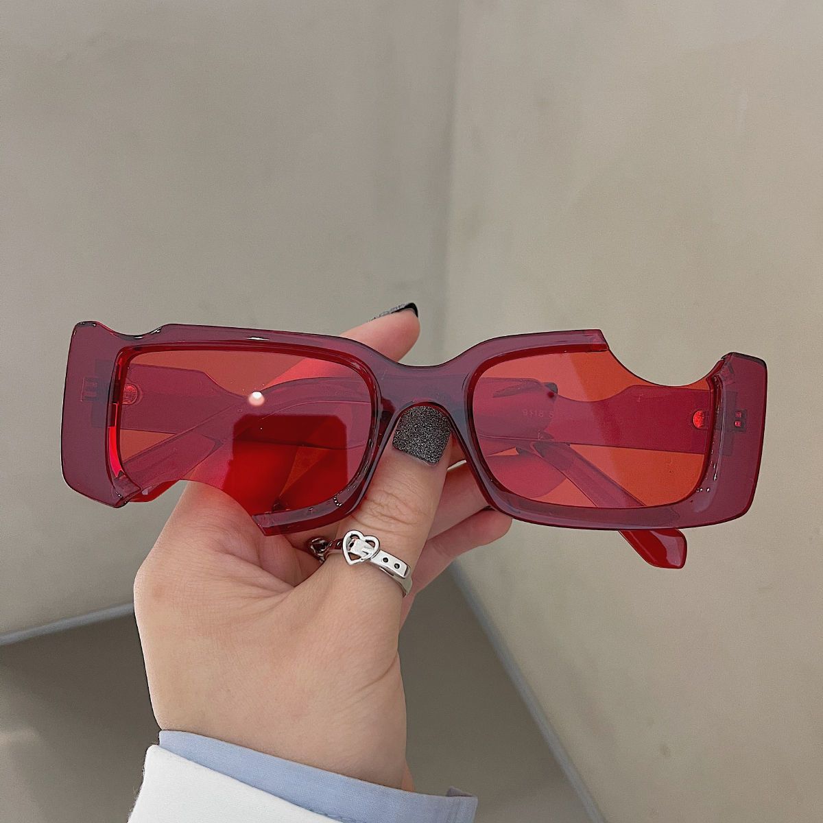 Electric Visual Crazy Street ins style custom avant-garde sunglasses Size ONE SIZE - 5 Thumbnail