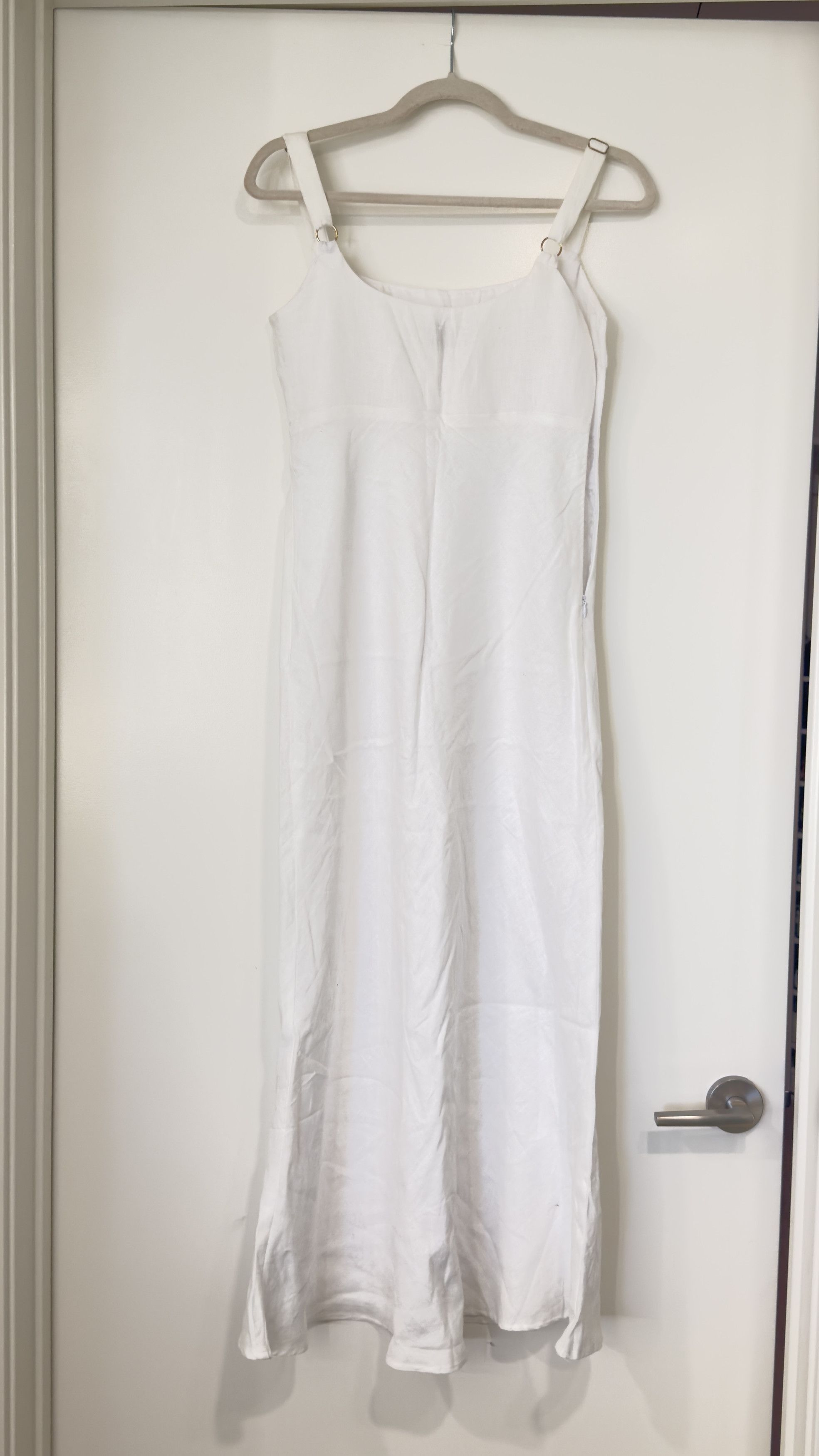 Other DISSH White Maxi Linen Dress Size 4 Size S / US 4 / IT 40 - 2 Thumbnail