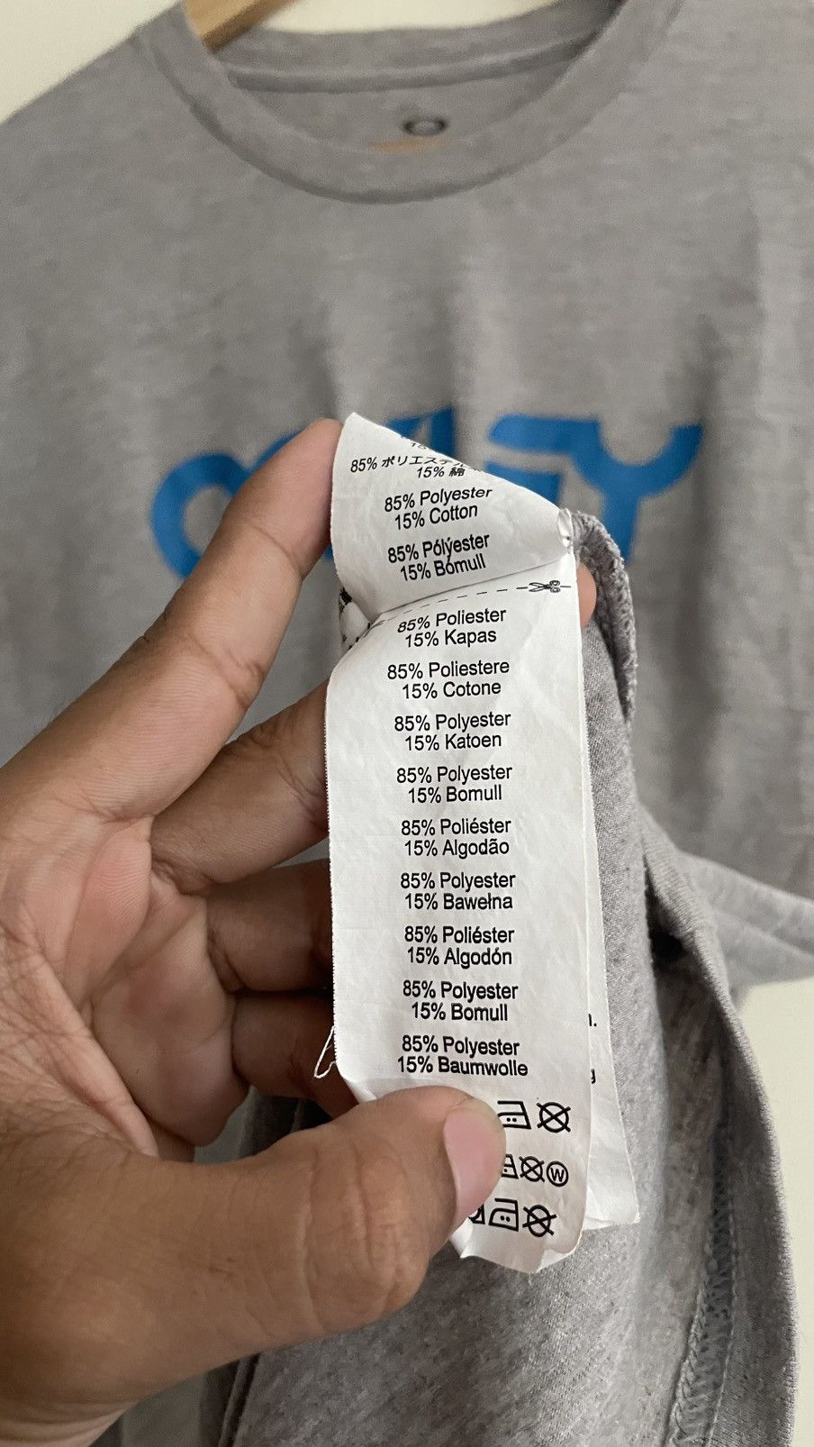 Oakley Oakley Spellout Tee Size US L / EU 52-54 / 3 - 5 Thumbnail