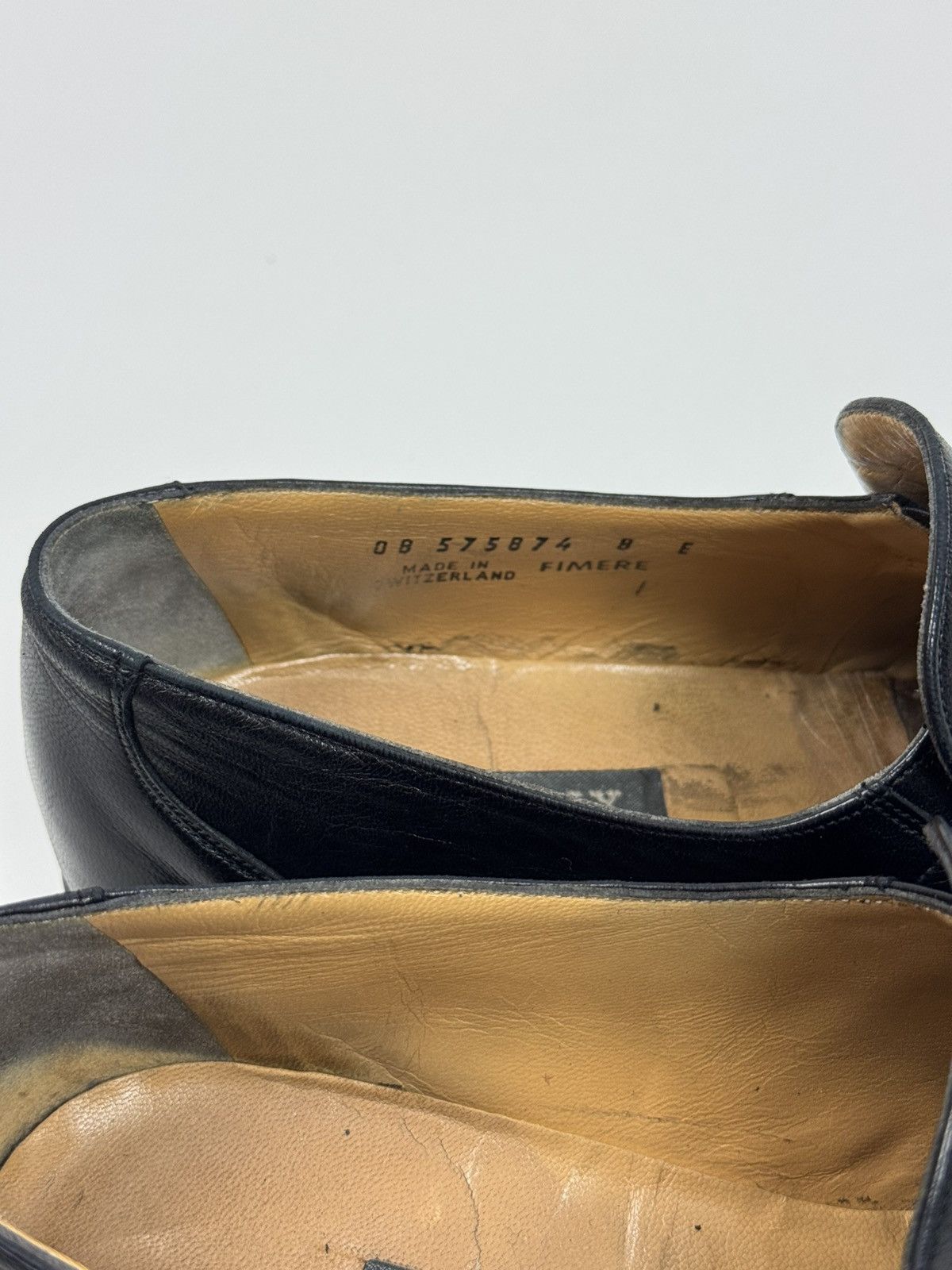 Bally Vintage Bally Leather Black Fimere Loafers Size US 8 / IT 38 - 12 Thumbnail