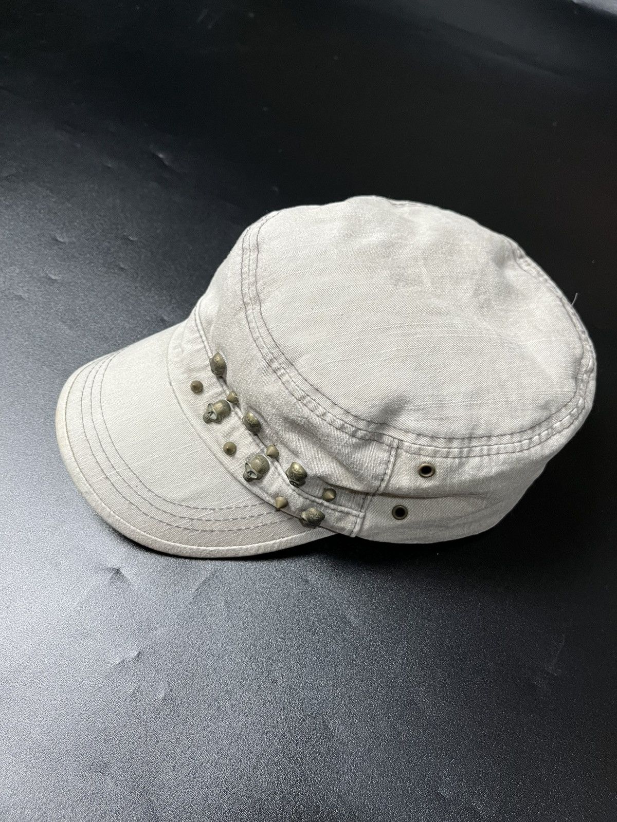 If Six Was Nine × Japanese Brand × Le Grande Bleu (L.G.B.) Japanese Comando hat Skulls gothic Size ONE SIZE - 4 Thumbnail