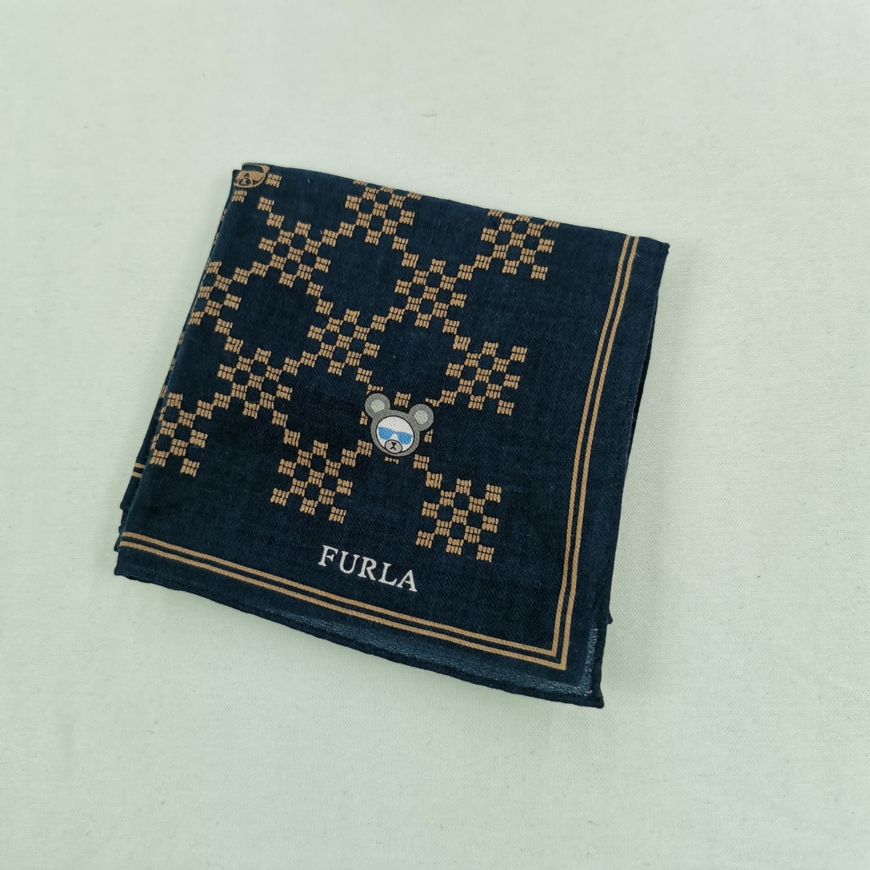 Furla Vintage FURLA Handkerchief Neckerchief Bandana Size ONE SIZE - 4 Thumbnail
