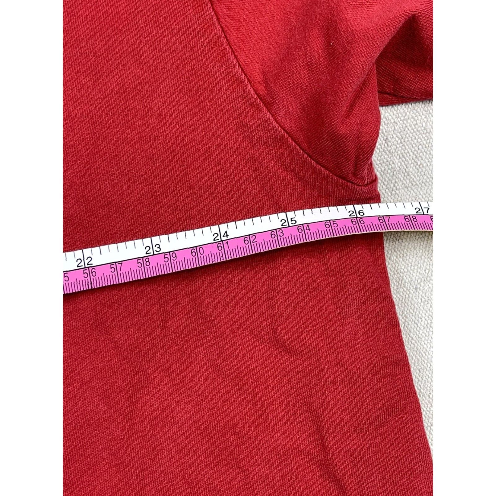Nike VINTAGE Nike T-Shirt XXL Red USA Spell Out Long Sleeve Crew Neck Graphic Tee Swoosh 90s Fire Limited Edition Men Size US XXL / EU 58 / 5 - 6 Thumbnail