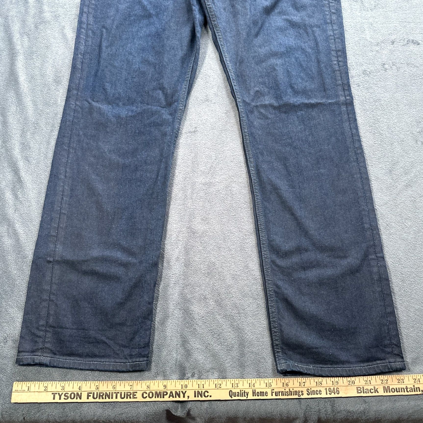 Levi's VINTAGE Levi's Jeans Mens 38x30 Straight Leg Dark Wash Denim Slim Fit 90s Streetwear Size US 38 / EU 54 - 3 Thumbnail