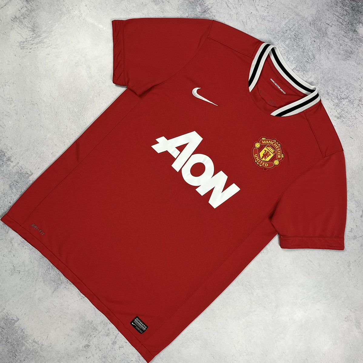 Nike Nike Manchester United MUFC Home kit jersey tee 2011/2012 Size US M / EU 48-50 / 2 - 1 Thumbnail