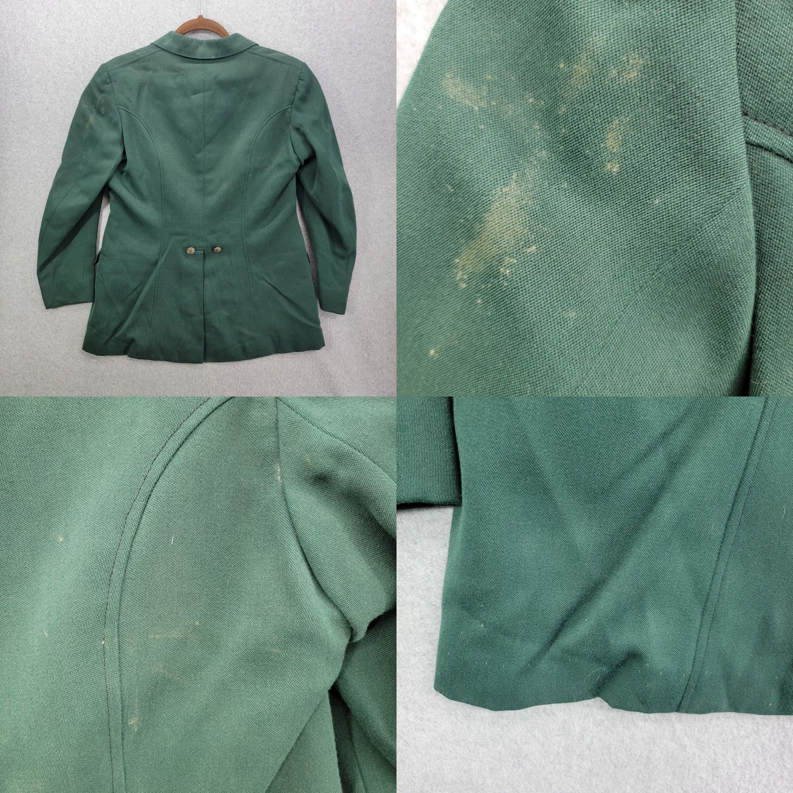 Vintage VINTAGE Pytchley of England Green Equestrian Blazer Jacket M/L Jacket Mens Size M / US 6-8 / IT 42-44 - 8 Thumbnail