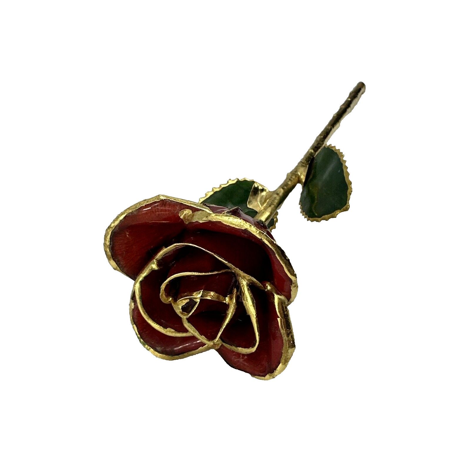 Other 24K Gold Real Rose Dipped in Ruby Lacquered last forever Size ONE SIZE - 1 Thumbnail