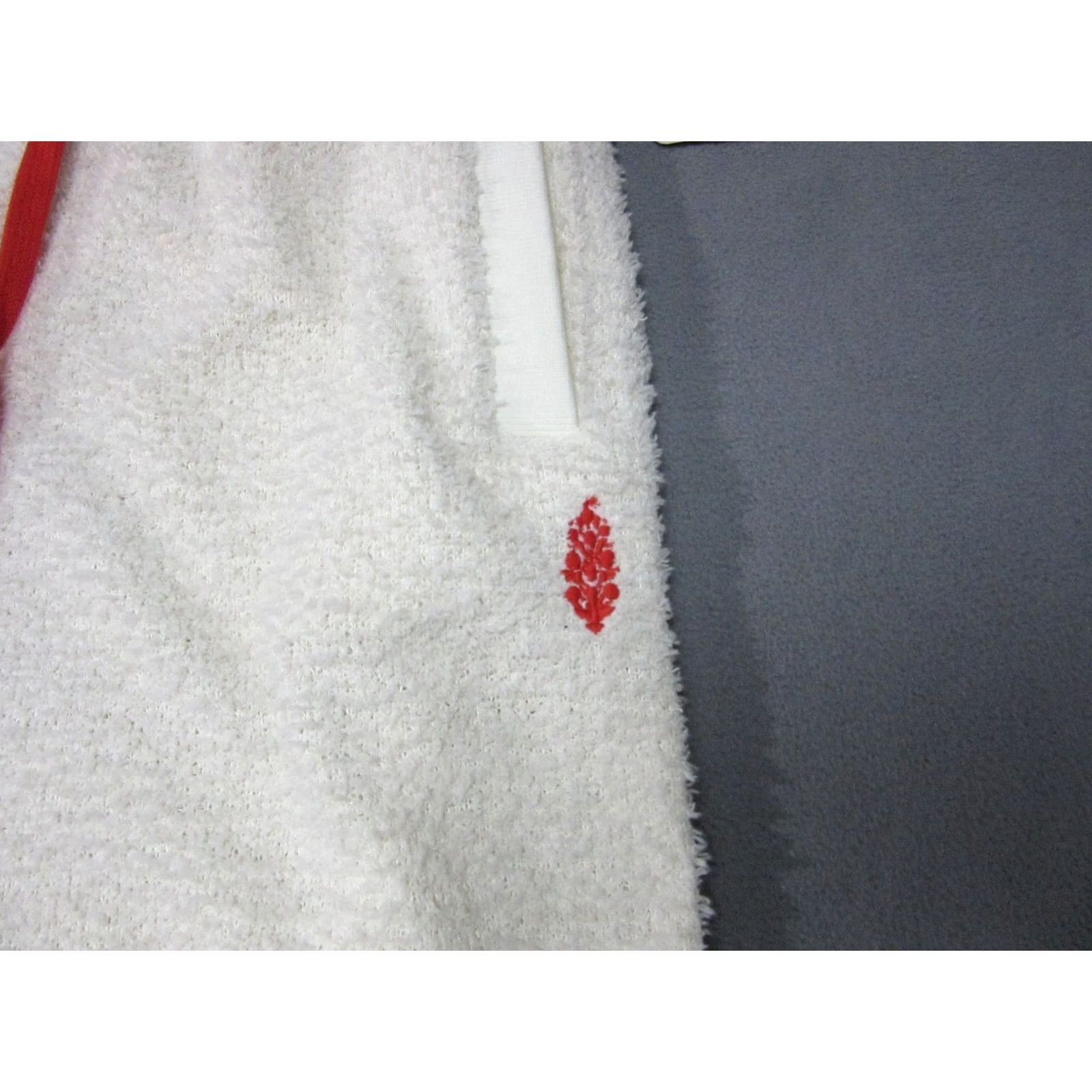 Free People Free People Movement Pants Womens Large White Red Fleece Cuddle Up Cozy Size 36" / US 14 / IT 50 - 4 Thumbnail
