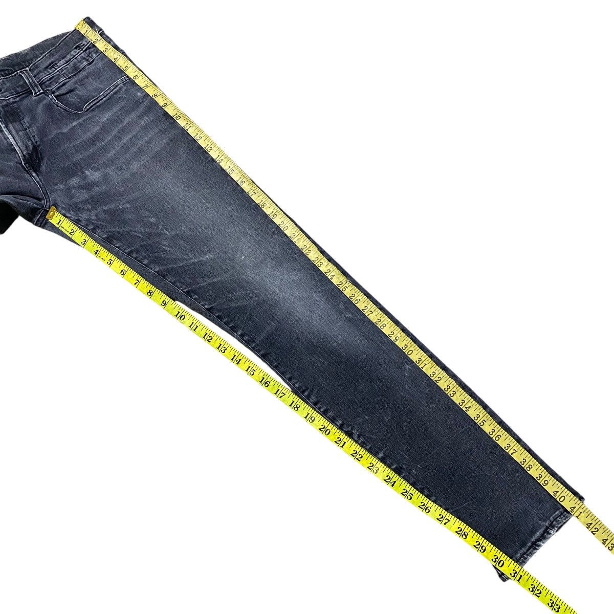 R13 R13 Black Marble Boy Skinny Jeans Size US 33 - 18 Thumbnail