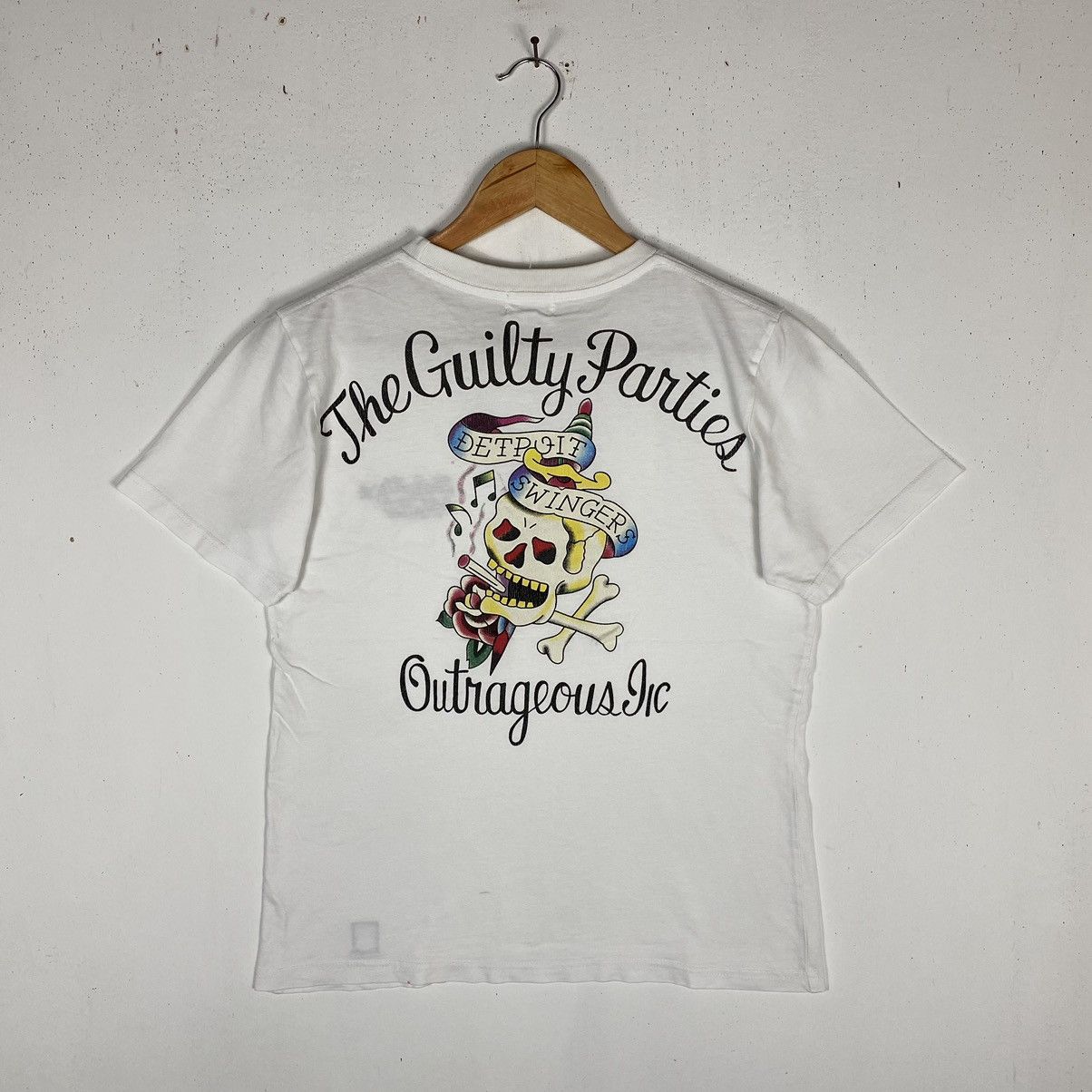 Wacko Maria WACKO MARIA THE GUILTY PARTIES DETROIT SWINGERS SKULL TEE Size US S / EU 44-46 / 1 - 2 Thumbnail