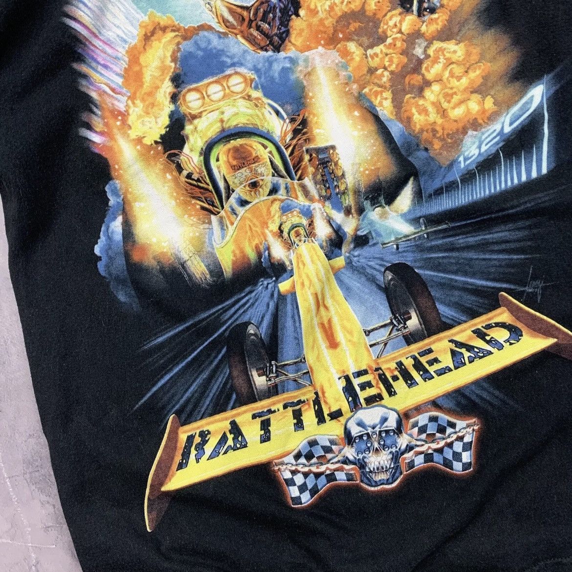 Band Tees Rare! Vintage Megadeth Battlehead Tee Big Logo 00s L Size Size US L / EU 52-54 / 3 - 7 Thumbnail