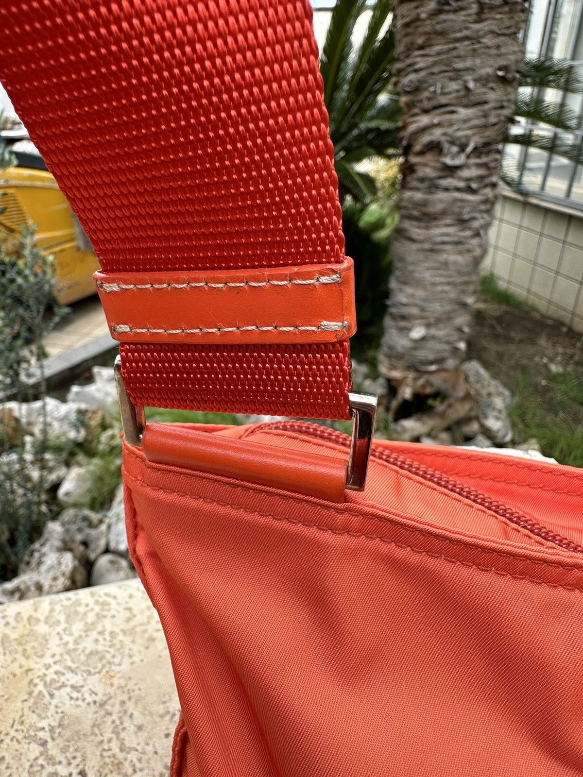 Prada Prada Nylon Bag Peach Size ONE SIZE - 11 Thumbnail