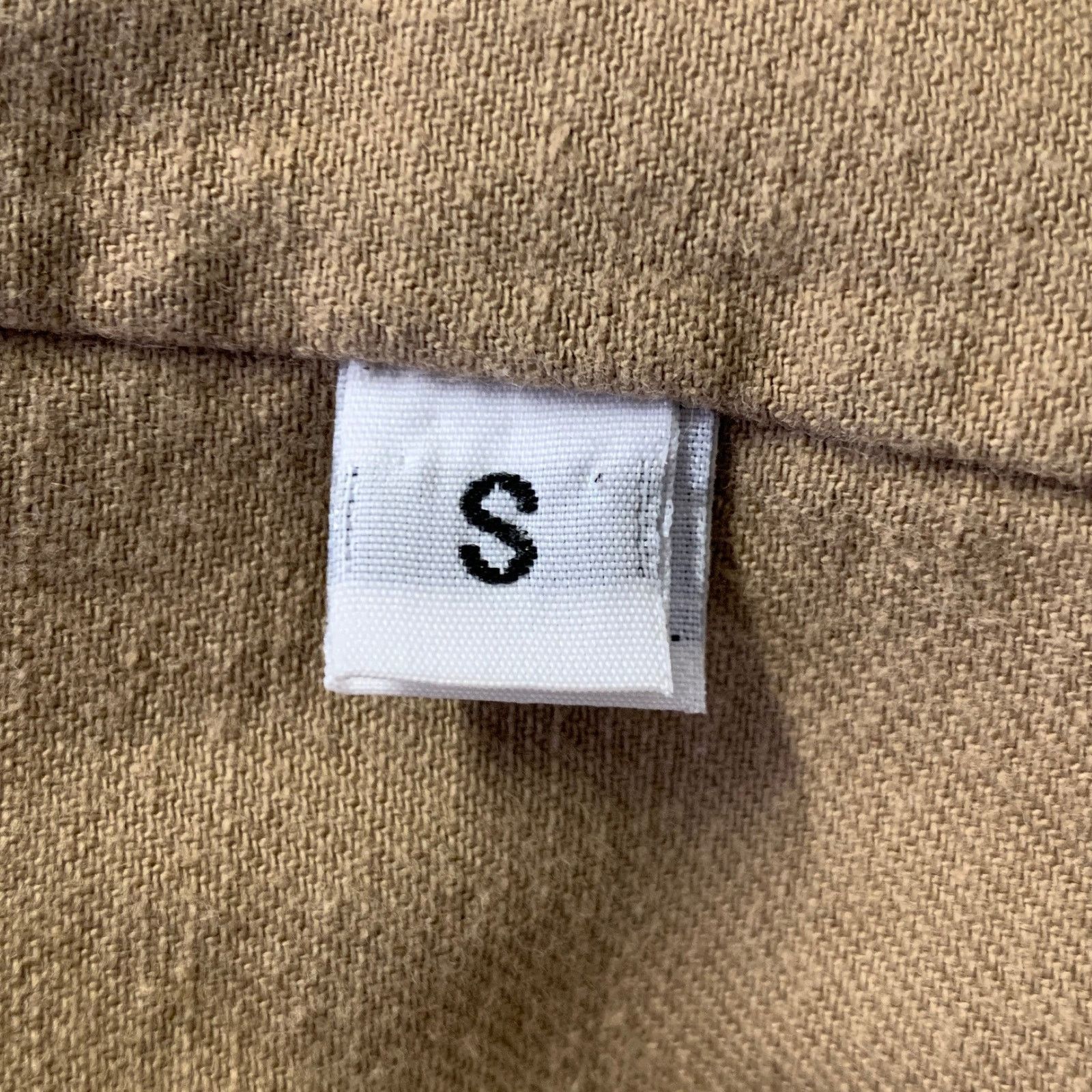 Other R. SWIADER Size S Camel Cropped Camp Short Sleeve Shirt Size US S / EU 44-46 / 1 - 6 Thumbnail