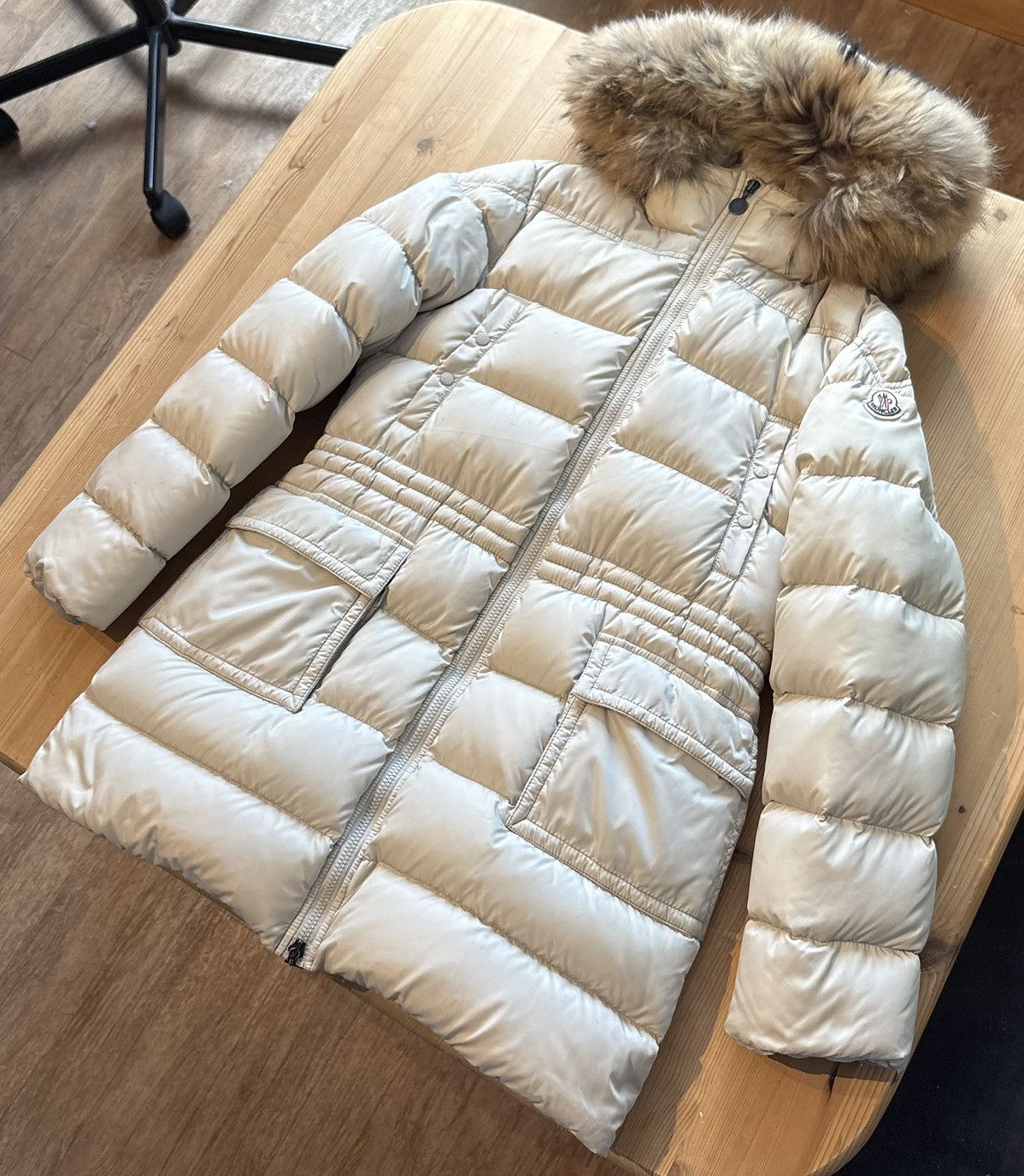 Moncler Moncler Gueran Womens Coat Furhood Jacket Size S / US 4 / IT 40 - 3 Thumbnail