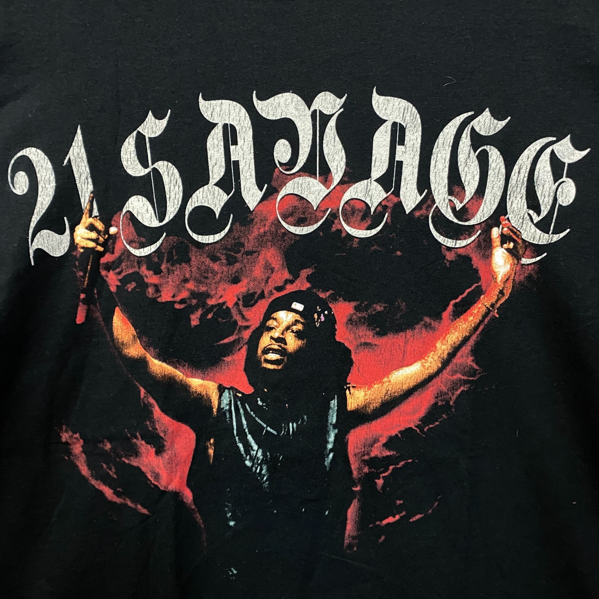 21 Savage 21 Savage American Dream Graphic T-Shirt 3XL Size US XXL / EU 58 / 5 - 2 Thumbnail