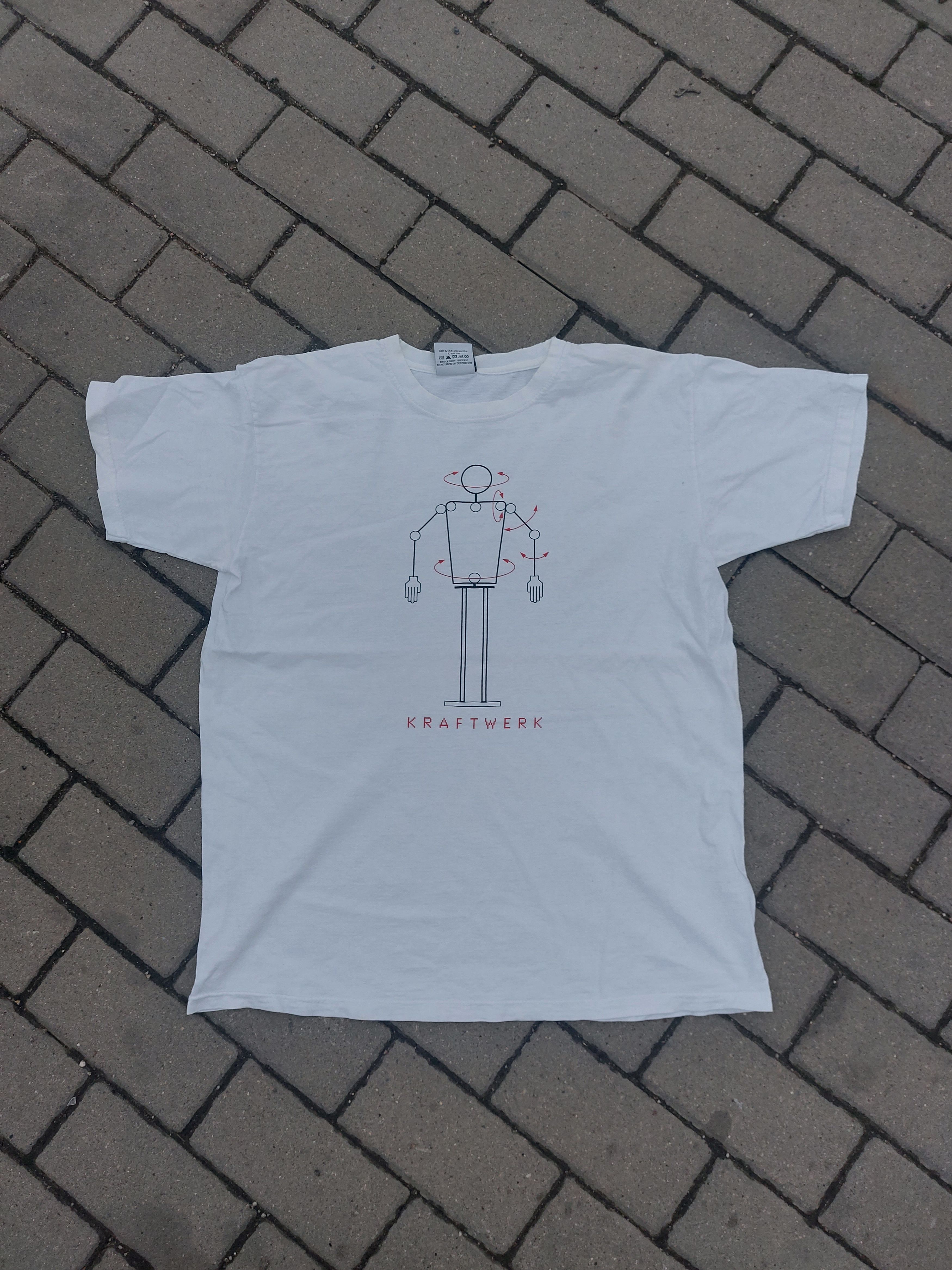 Band Tees kraftwerk klingklang tshirt robot krautrock tee Size US L / EU 52-54 / 3 - 1 Thumbnail