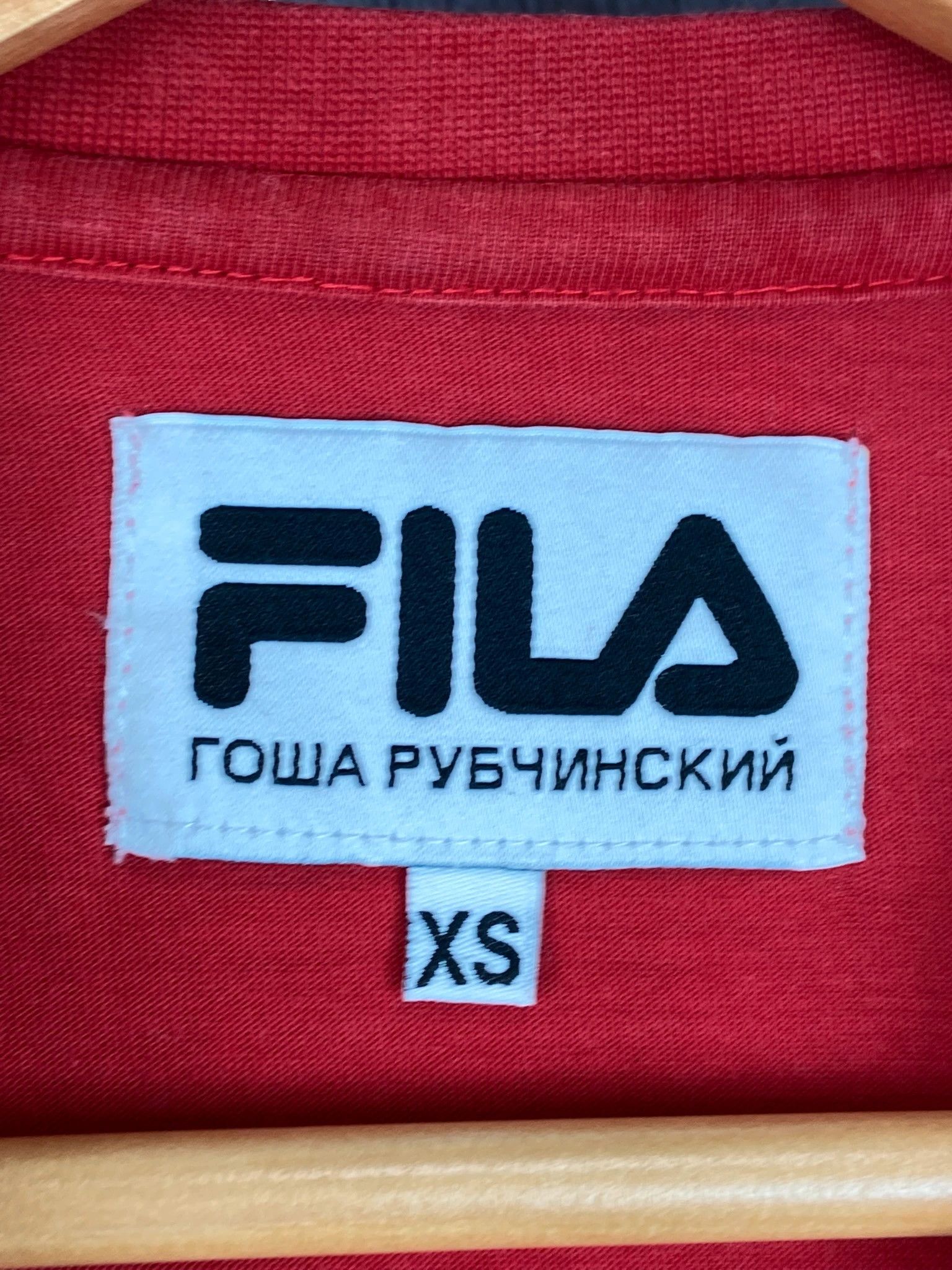 Fila × Gosha Rubchinskiy Fila x Gosha logo tee vintage 90s Y2K sportswear retro Size US XS / EU 42 / 0 - 3 Thumbnail