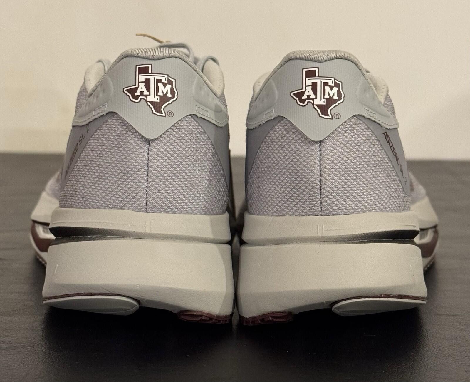 Adidas Size 6 - adidas Adizero SL2 Collegiate Pack - Texas A&M Size US 6 / EU 39 - 5 Thumbnail