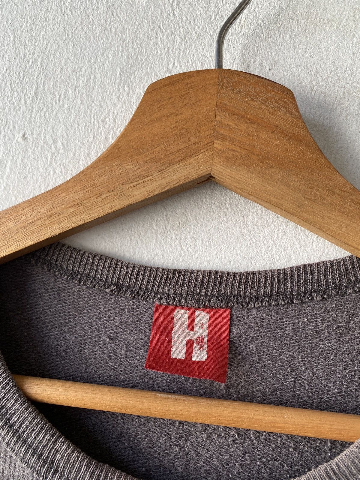 Hysteric Glamour × Japanese Brand Hysteric Glamour Electric Grey Faded Long Sleeve Shirt Size US S / EU 44-46 / 1 - 14 Thumbnail