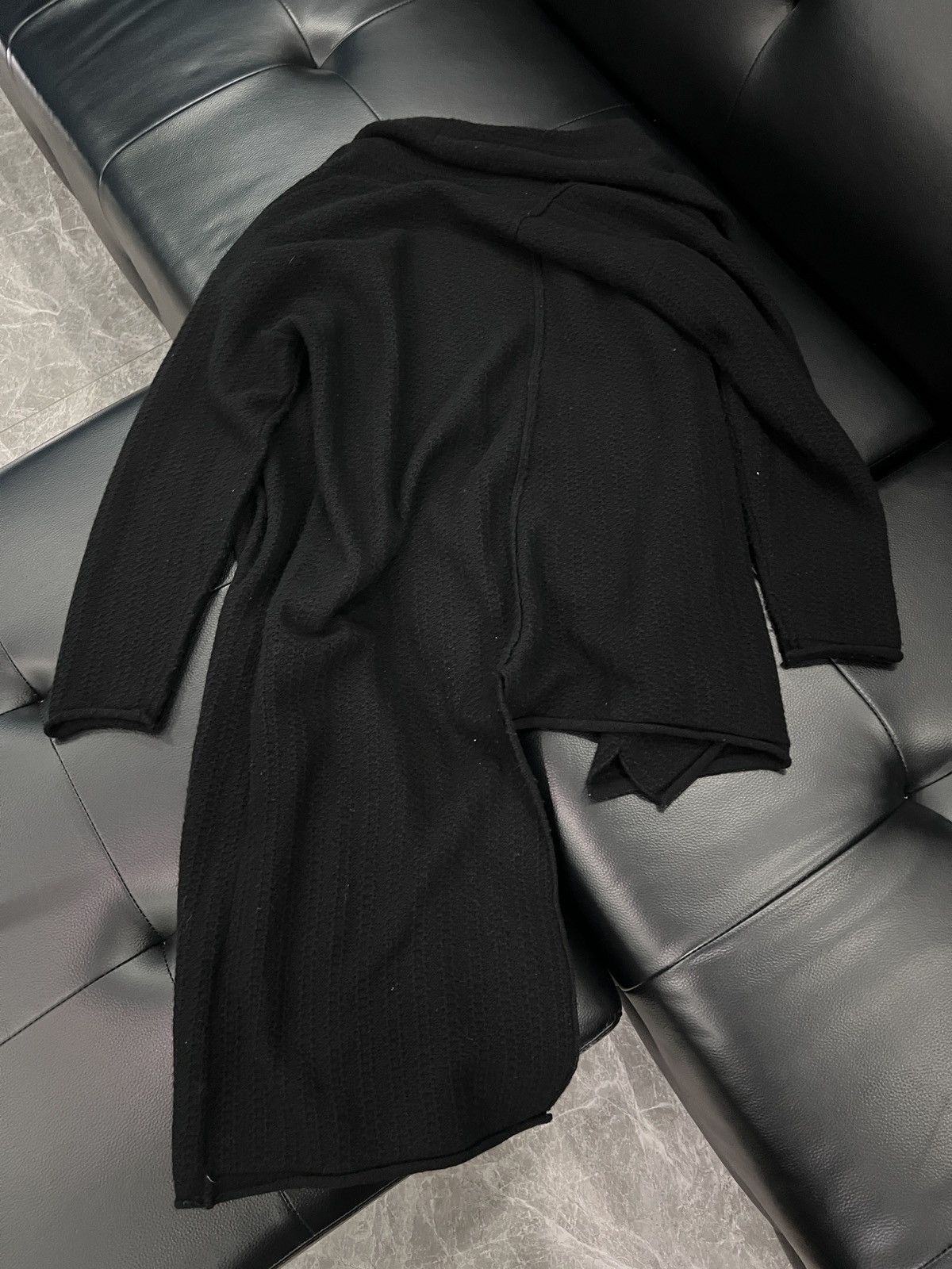Yohji Yamamoto Yohji Yamamoto Asymmetric Hem Knit Sweater Size US M / EU 48-50 / 2 - 2 Thumbnail