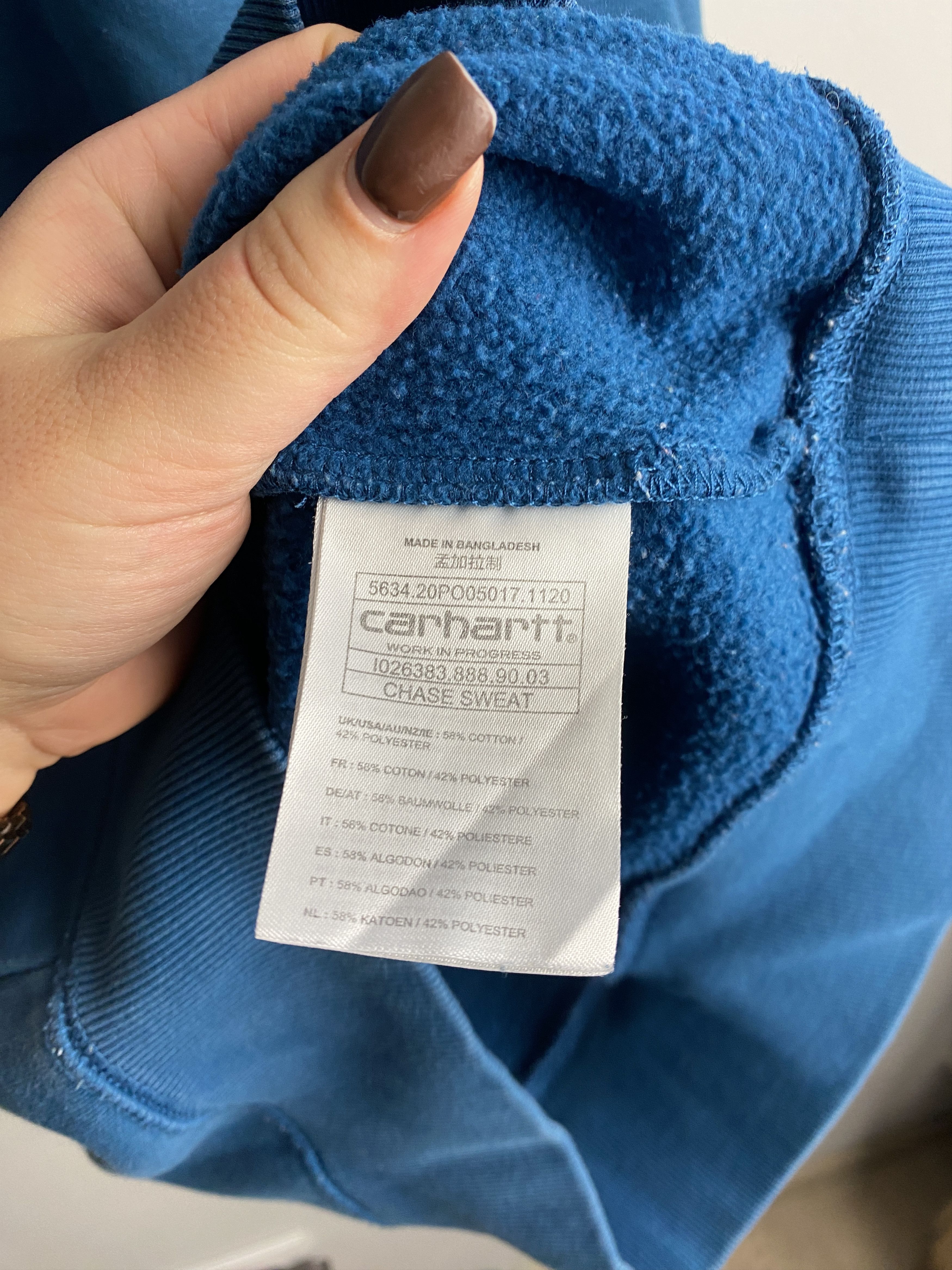 Carhartt × Carhartt Wip Carhartt WIP Chase Sweat sweatshirt crewneck skate rap Size US M / EU 48-50 / 2 - 4 Thumbnail