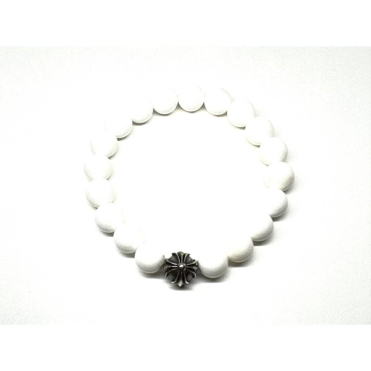 Chrome Hearts Chrome Hearts Bead Bracelet White Silver 925 Size ONE SIZE - 1 Thumbnail