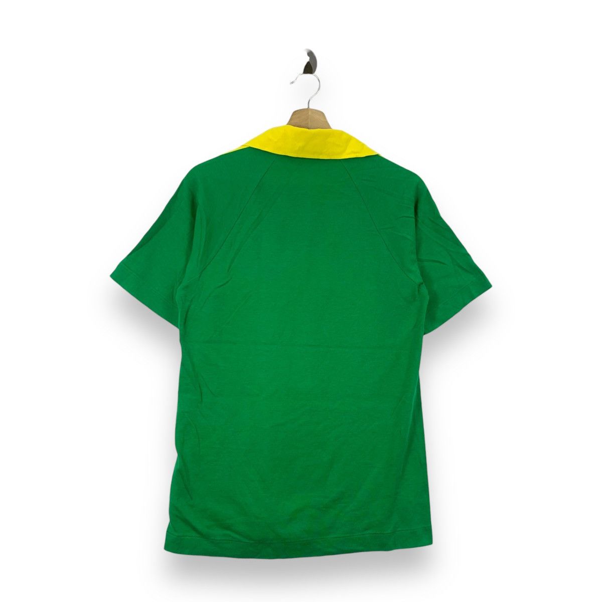 Vintage Vintage 80’ JAPAN BRAZIL JERSEY Sportswear LL Tee Shirt Size US XL / EU 56 / 4 - 4 Thumbnail