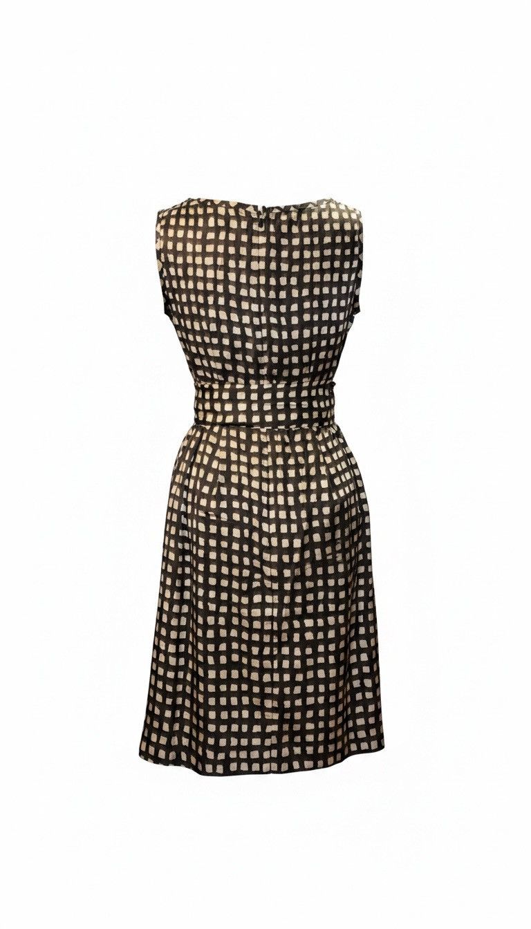 Banana Republic Banana Republic Sleeveless Pleated Fit and Flare Dress Size S / US 4 / IT 40 - 3 Thumbnail