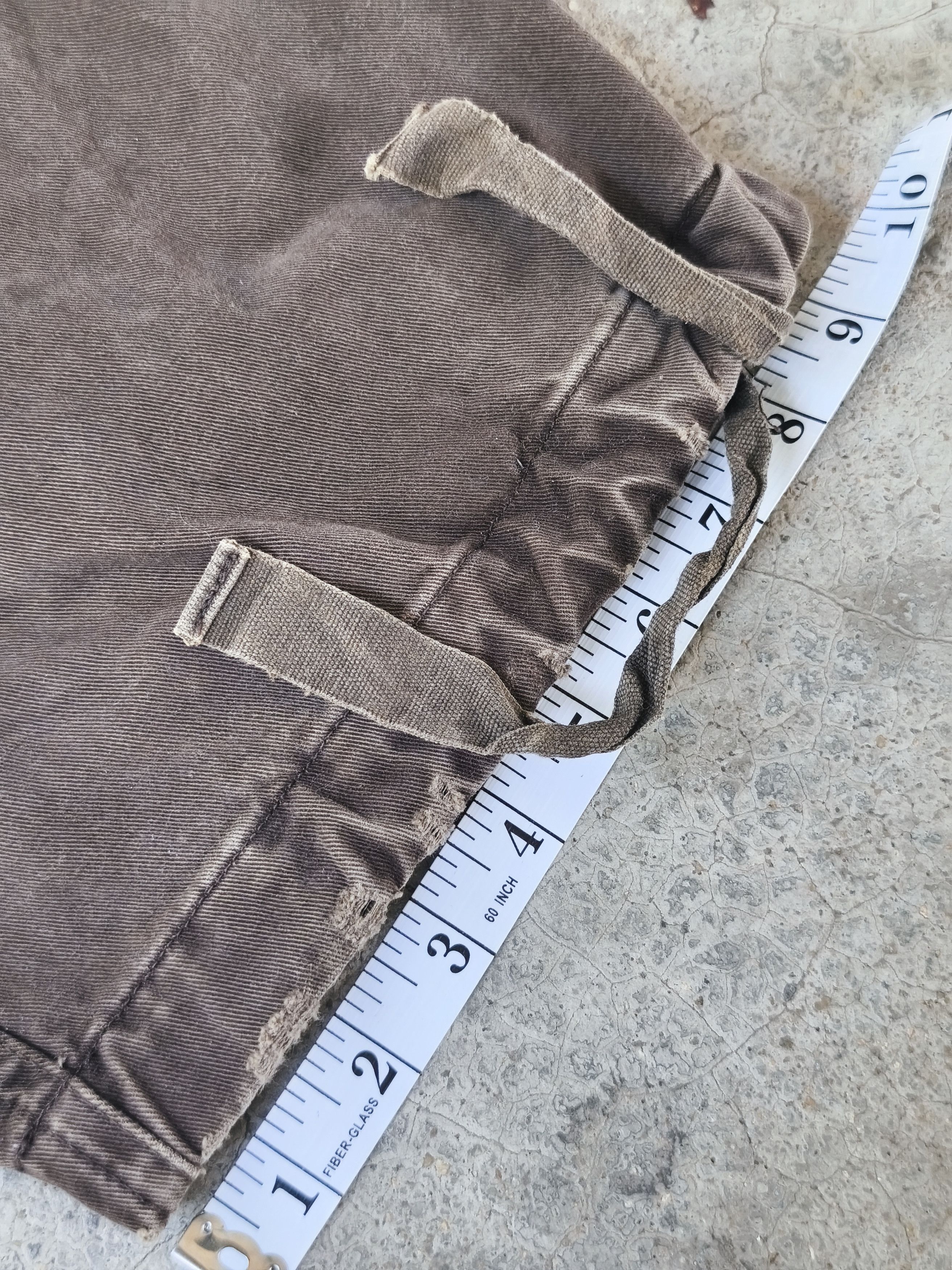 Abercrombie & Fitch Vintage Abercrombie and fitch Brown Cargo Pants Size US 35 - 16 Thumbnail
