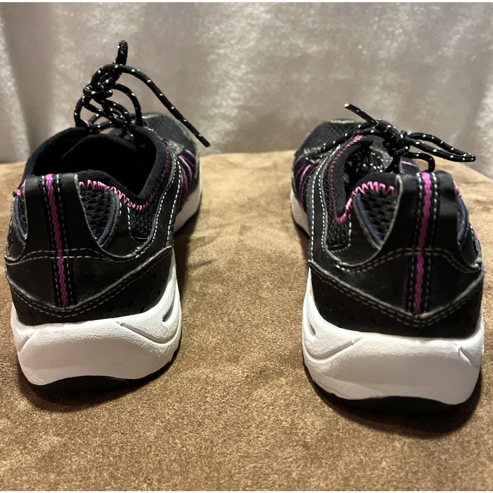 Vintage VINTAGE LL Bean Womens Athletic Sneakers Water Shoes Casual Activewear Size 6½ Black Size US 4.5 / IT 34.5 - 4 Thumbnail