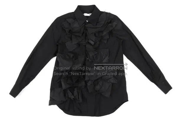 Comme des Garcons Comme Des Garcons Black vintage multilayer lace shirt Size XS / US 0-2 / IT 36-38 - 2 Thumbnail
