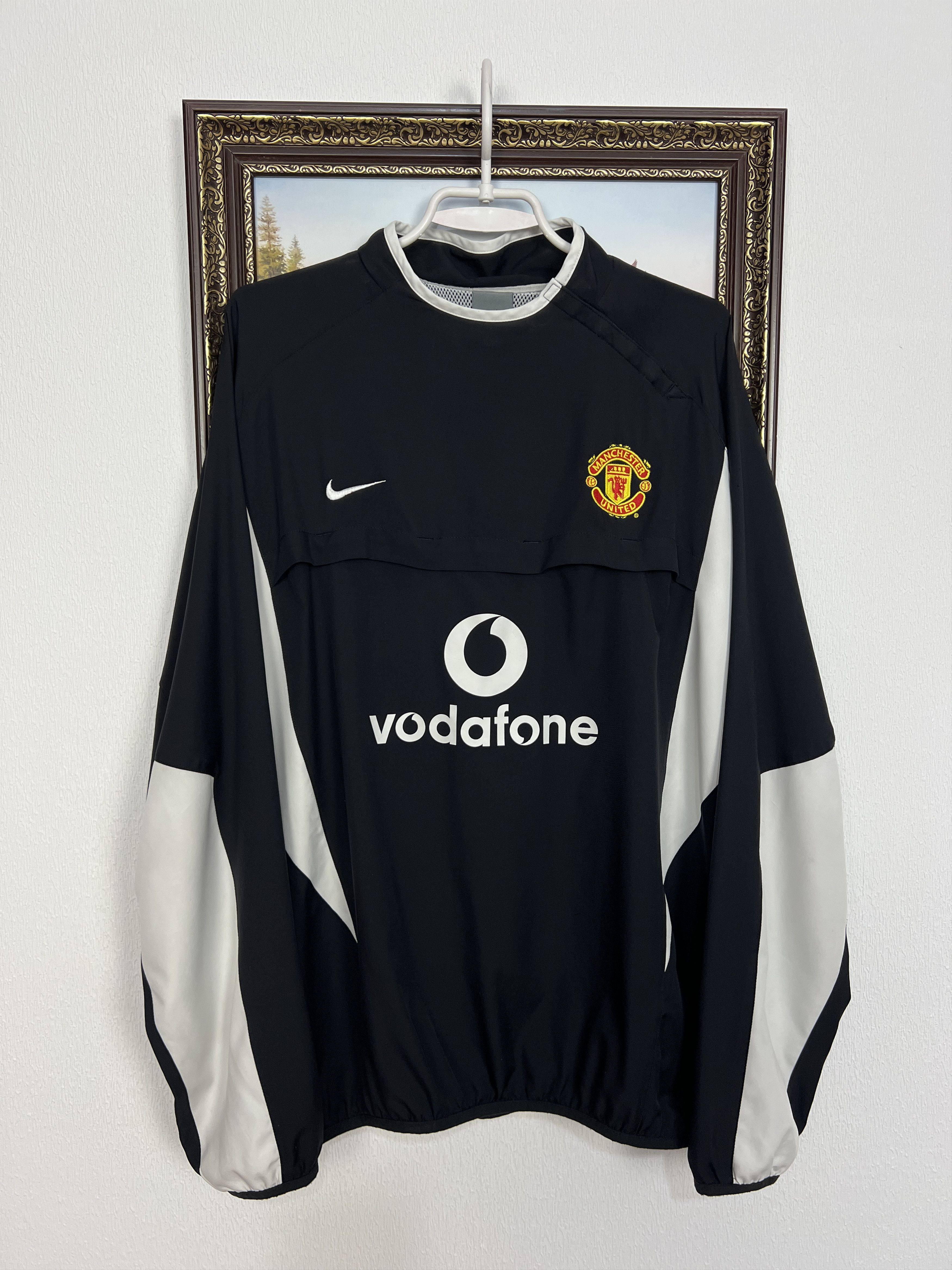 Nike Vintage Manchester United Football Jacket Soccer Track Top Size US L / EU 52-54 / 3 - 1 Thumbnail
