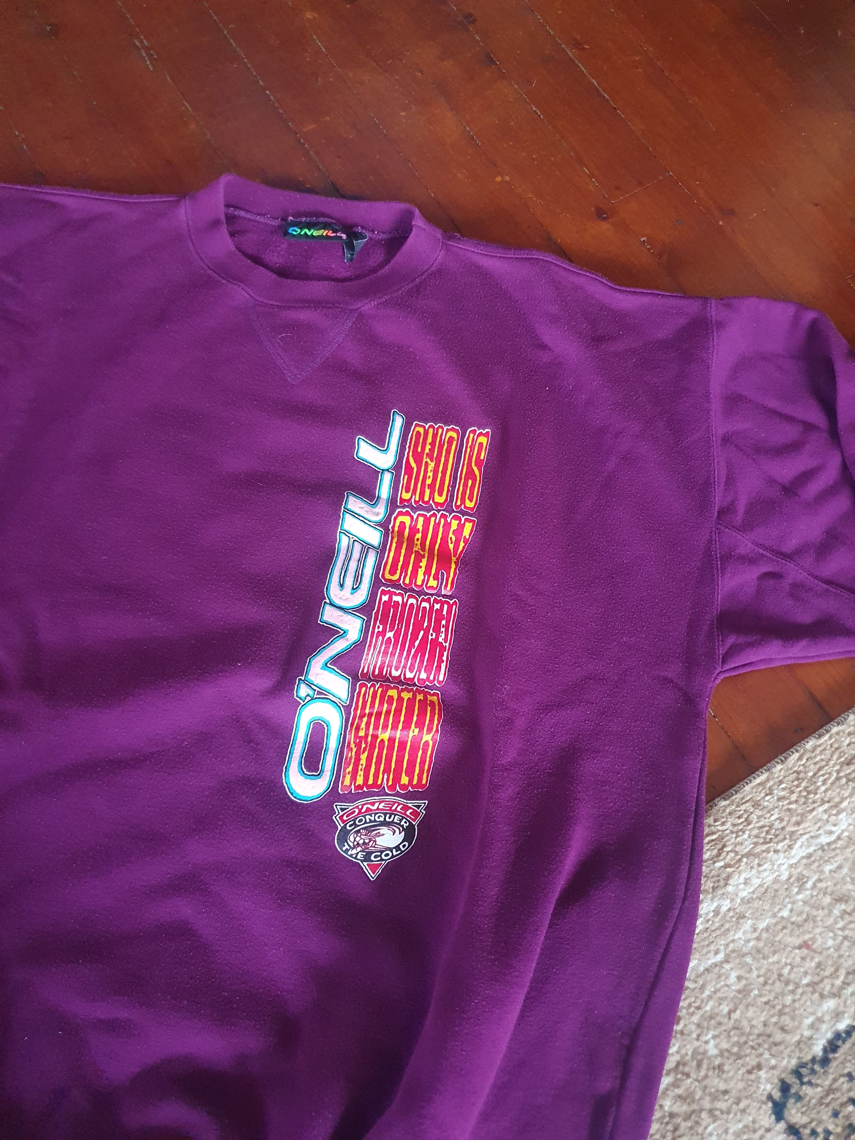 O'Neill O'neill Sno Is Only Frozen Water Vtg Sweatshirt sz L Size US L / EU 52-54 / 3 - 6 Thumbnail