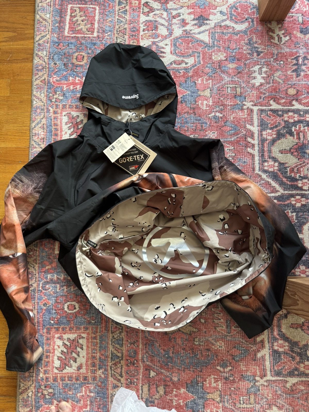 Supreme Supreme aphex twin reversible goretex jacket Size US XL / EU 56 / 4 - 12 Thumbnail