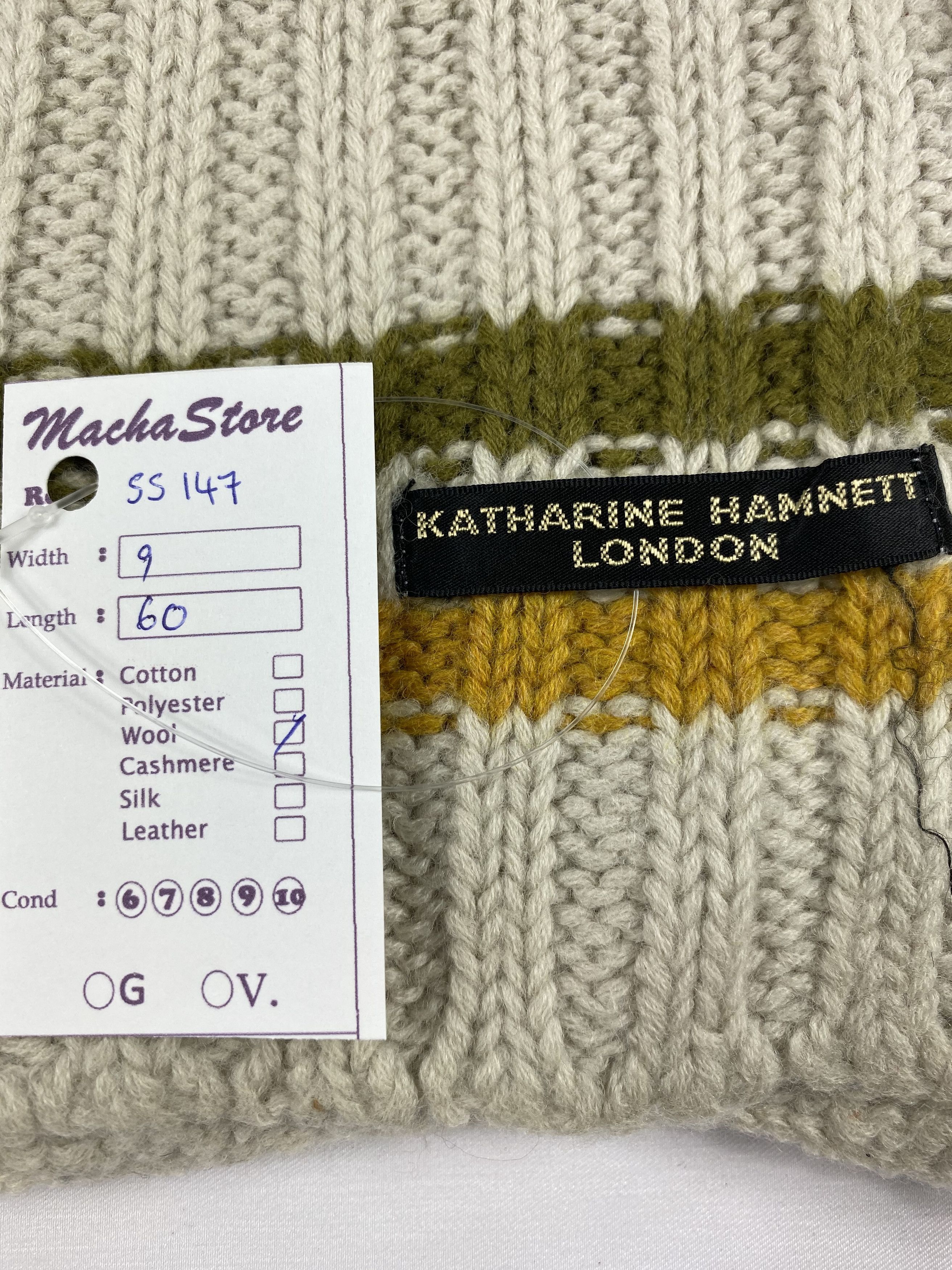 Katharine Hamnett London Katharine Hamnett London Scarf / Muffler / Neckwear Size ONE SIZE - 4 Thumbnail