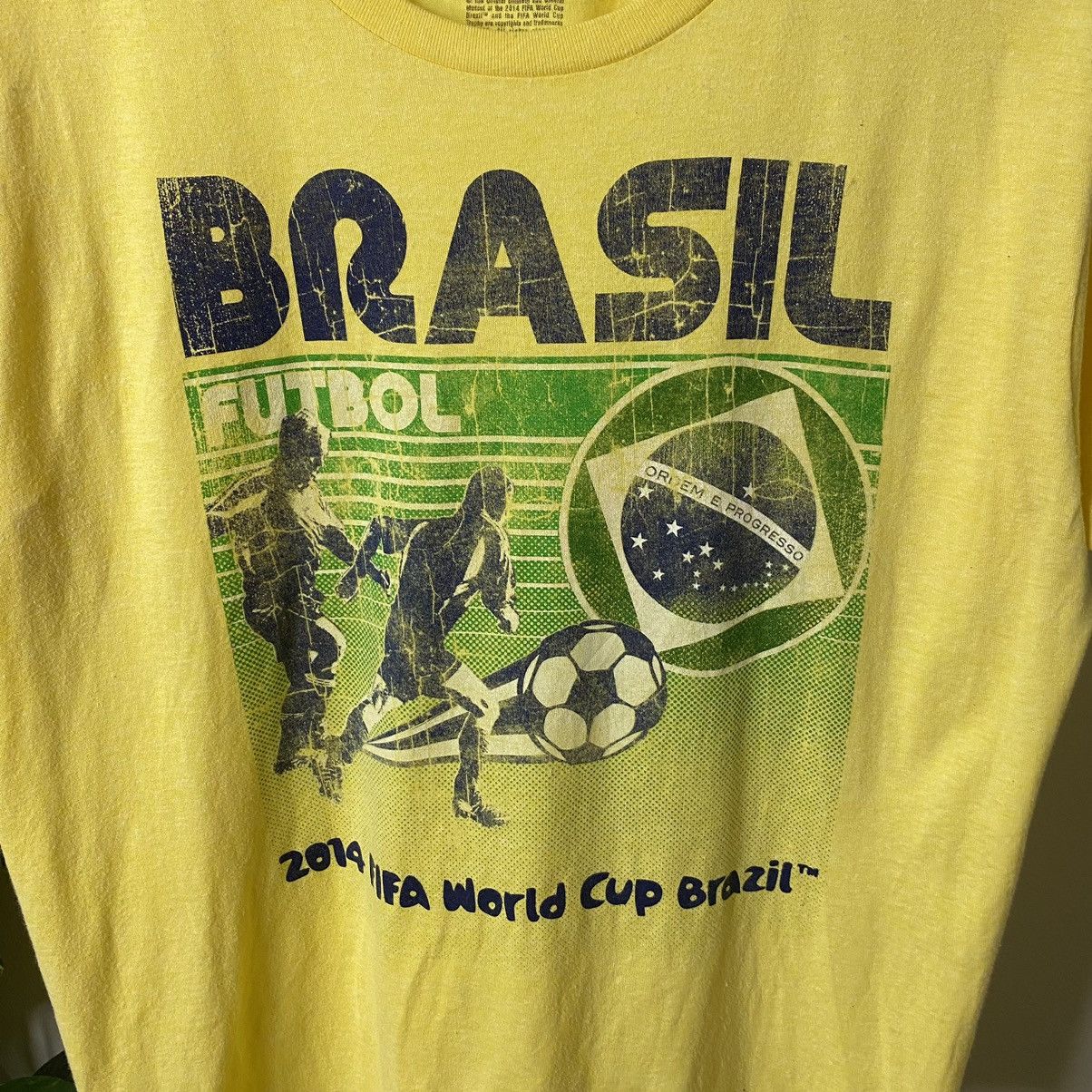 Vintage Vintage 2014 Fifa World Cup Brazil Team Edition Tee Size US L / EU 52-54 / 3 - 2 Thumbnail